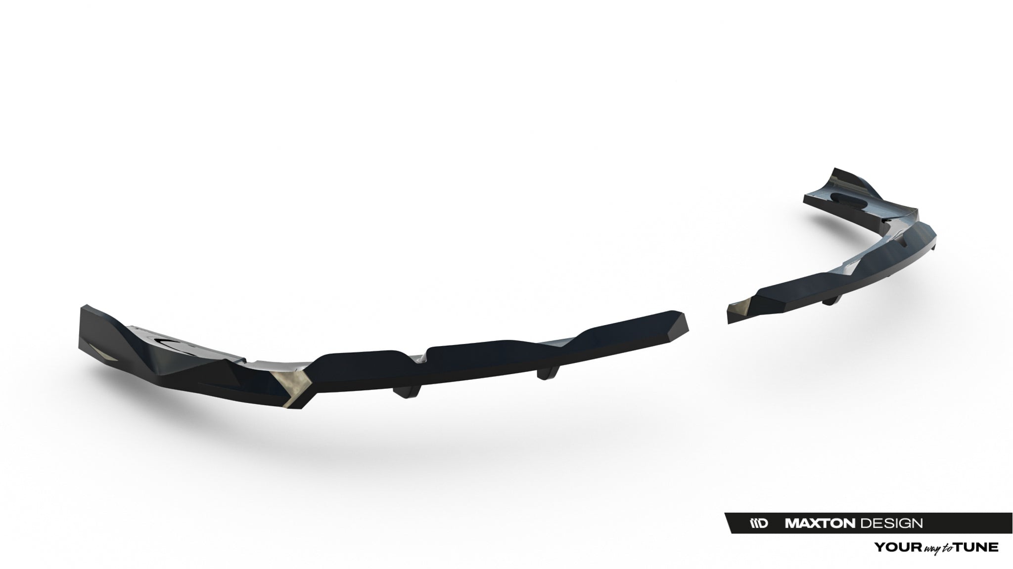 Mittlerer Cup Diffusor DTM Look Heck Ansatz für BMW X3 M-Paket G45