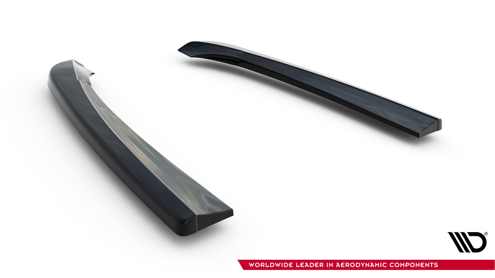 Heck Ansatz Flaps Diffusor für MERCEDES- BENZ C-KLASSE W205 COUPE AMG-LINE