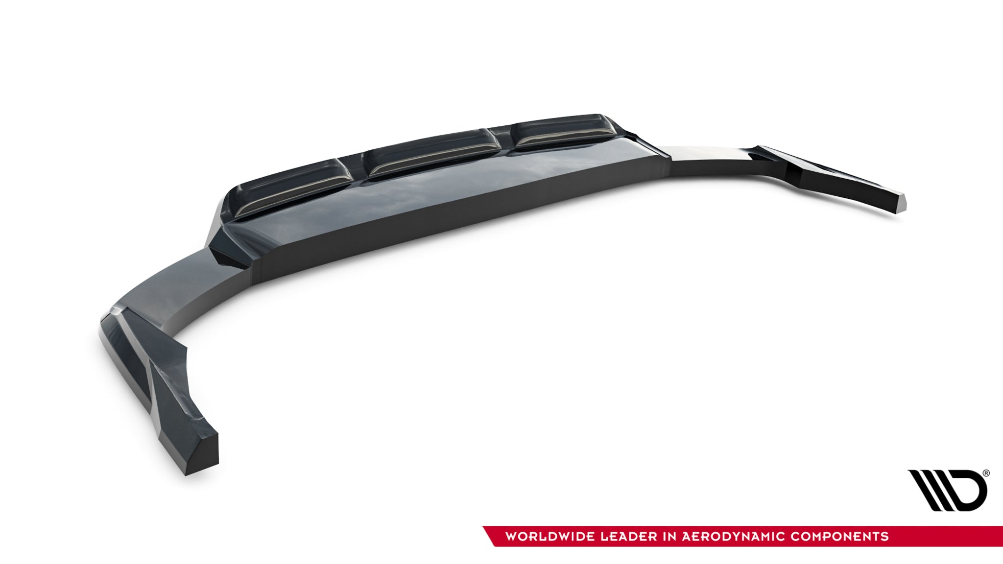 Mittlerer Cup Diffusor DTM Look Heck Ansatz für Audi Q8 Mk1 Facelift