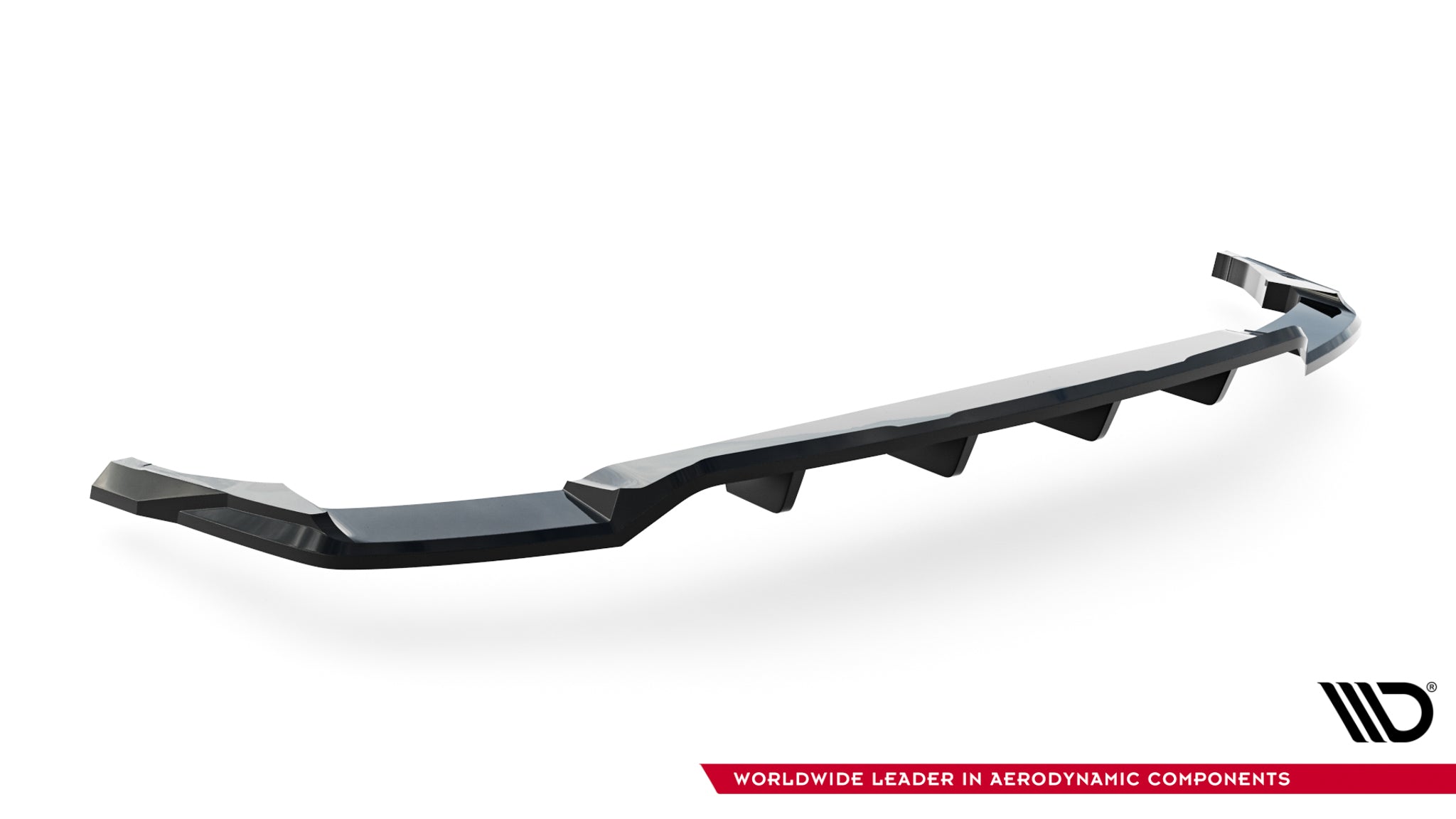 Mittlerer Cup Diffusor DTM Look Heck Ansatz für Audi Q8 Mk1 Facelift