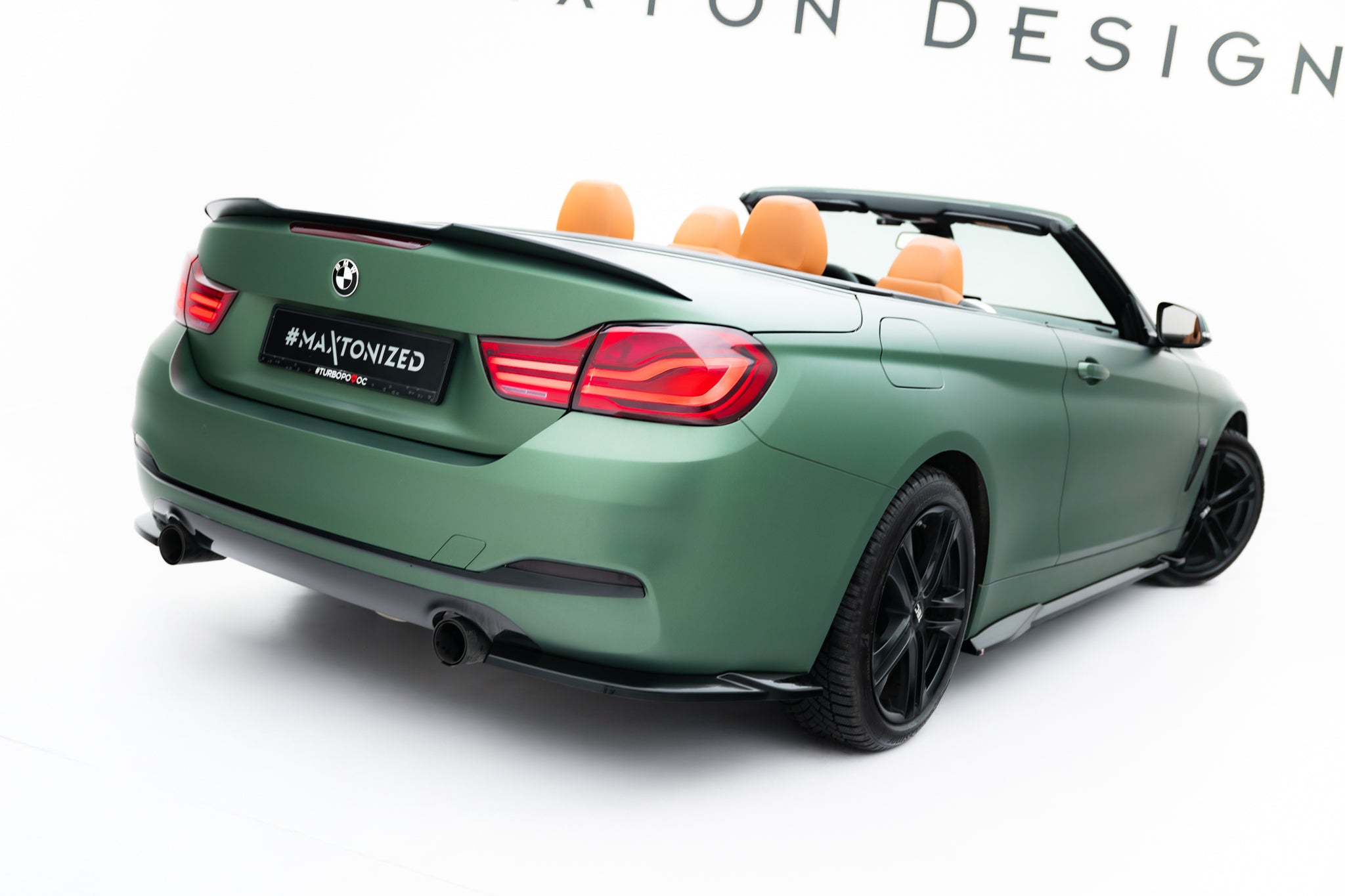 Flaps Heckansatz Diffusor für BMW 4er Cabrio / Coupe F33 / F32