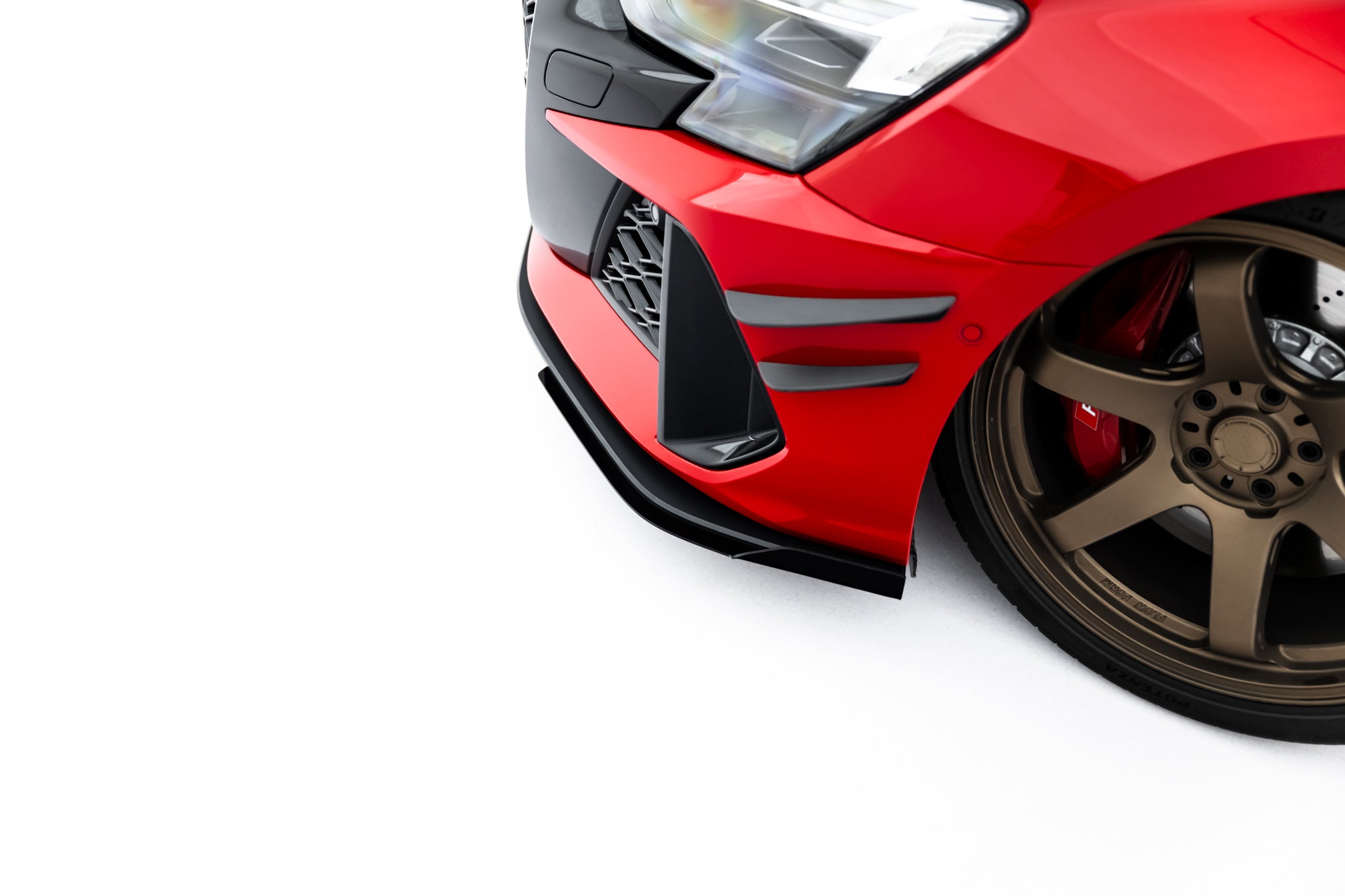 Street Pro Frontlippe + Flaps für Audi RS3 Limousine 8Y Facelift