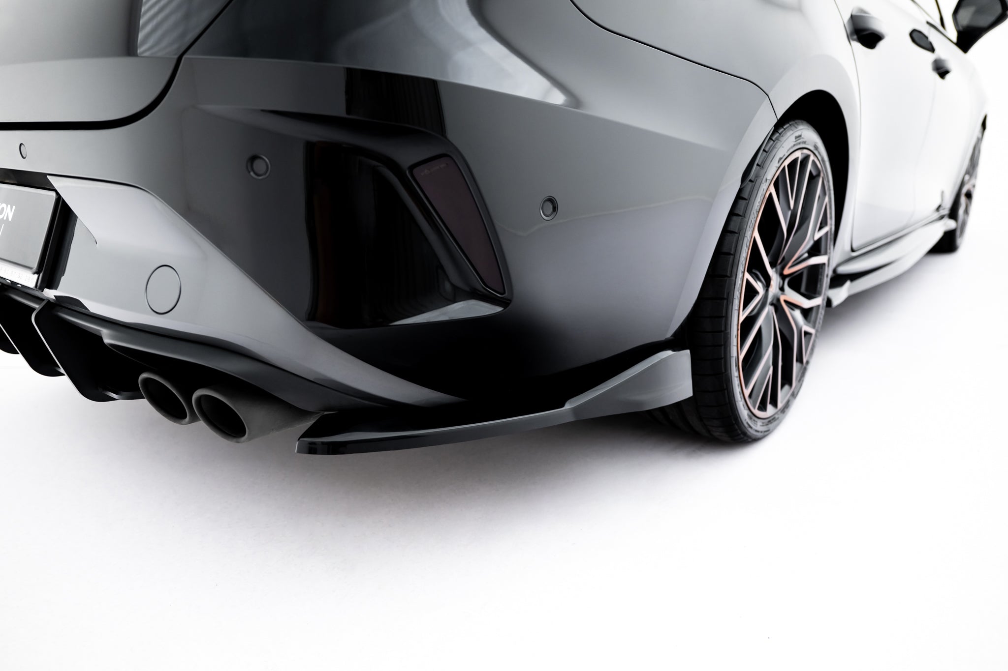 Heck Ansatz Flaps Diffusor V3 für Cupra Leon ST Mk1 Facelift
