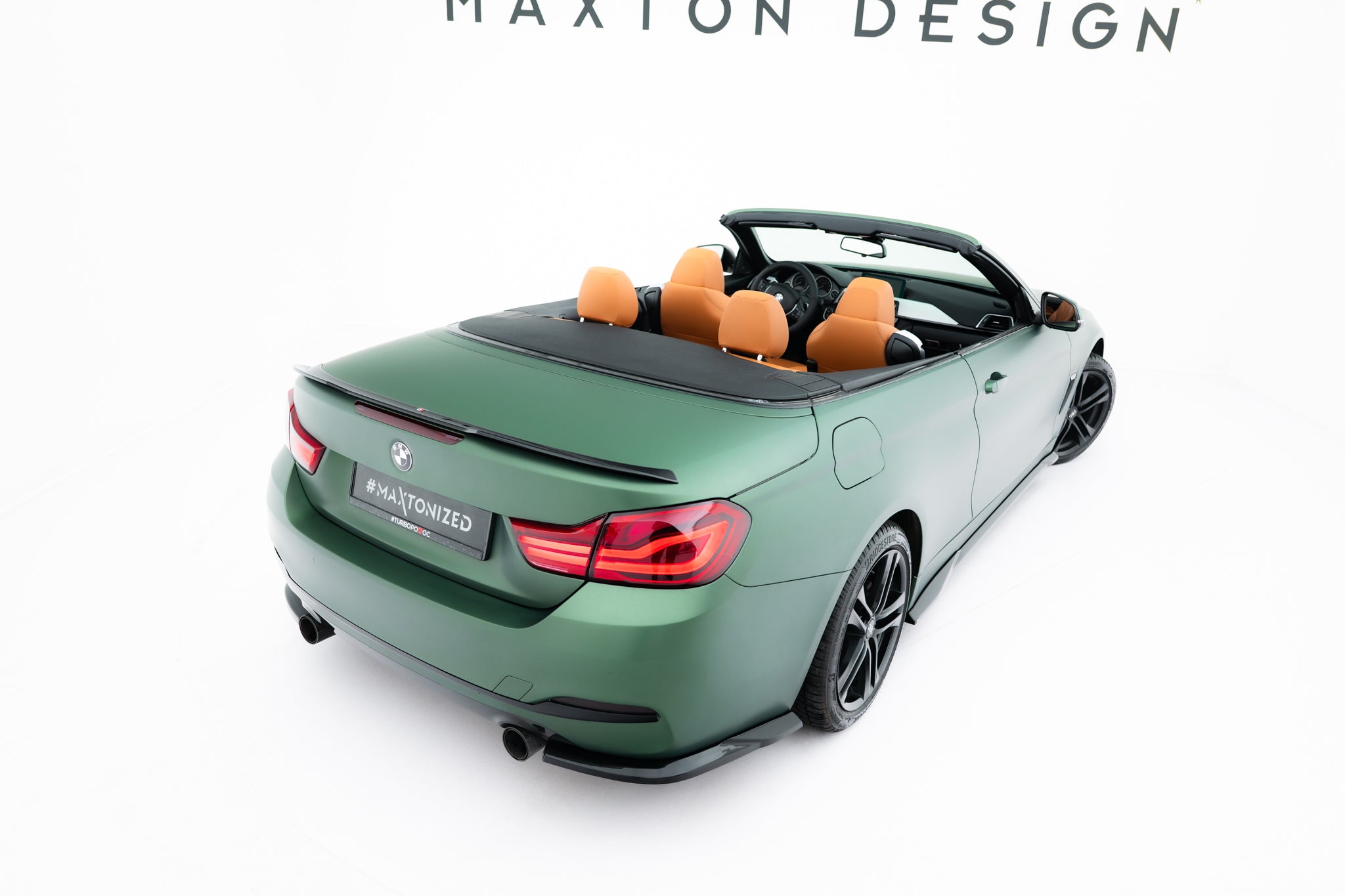 Flaps Heckansatz Diffusor für BMW 4er Cabrio / Coupe F33 / F32