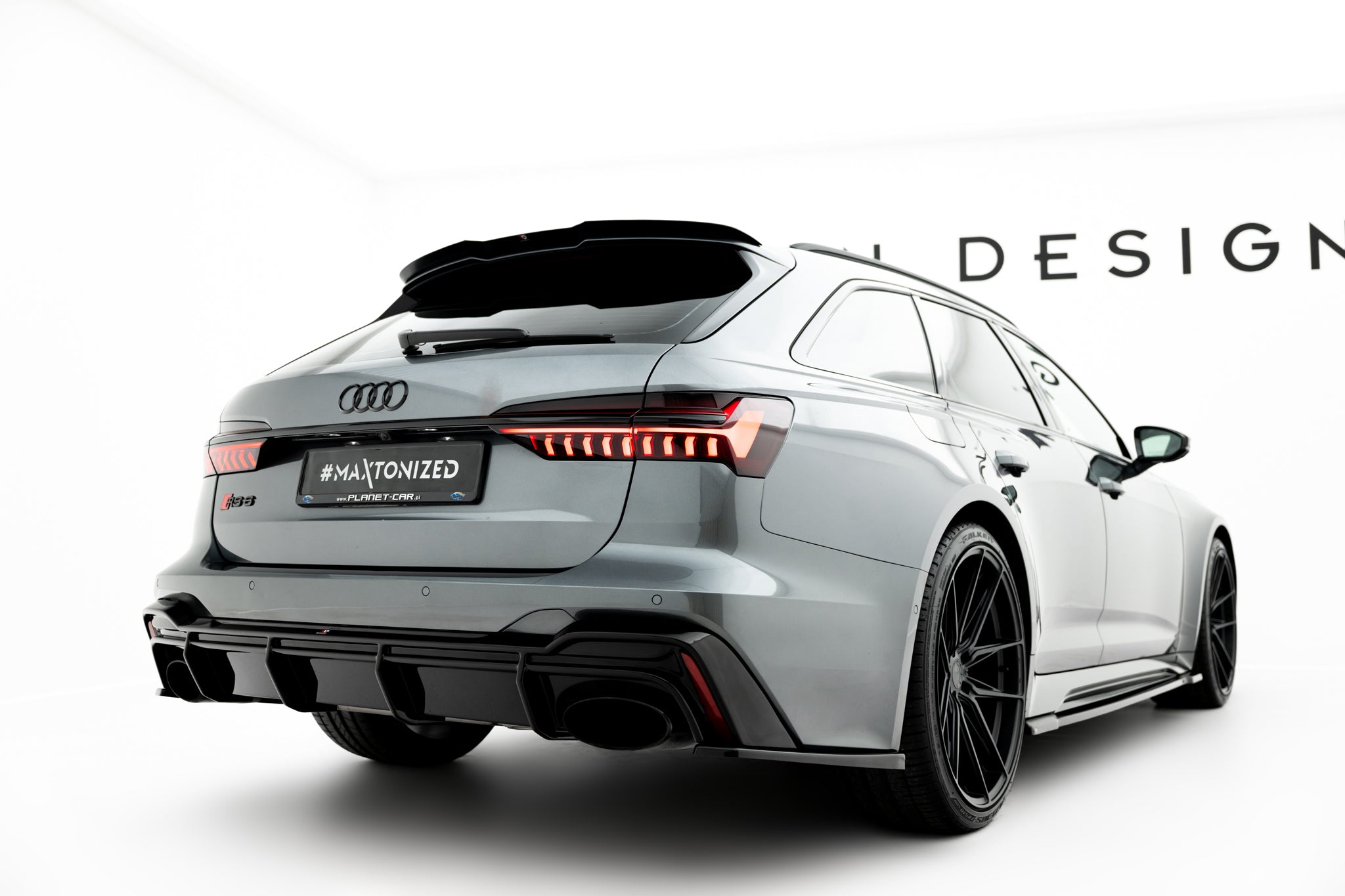 Diffusor Heck Ansatz für Audi RS6 C8