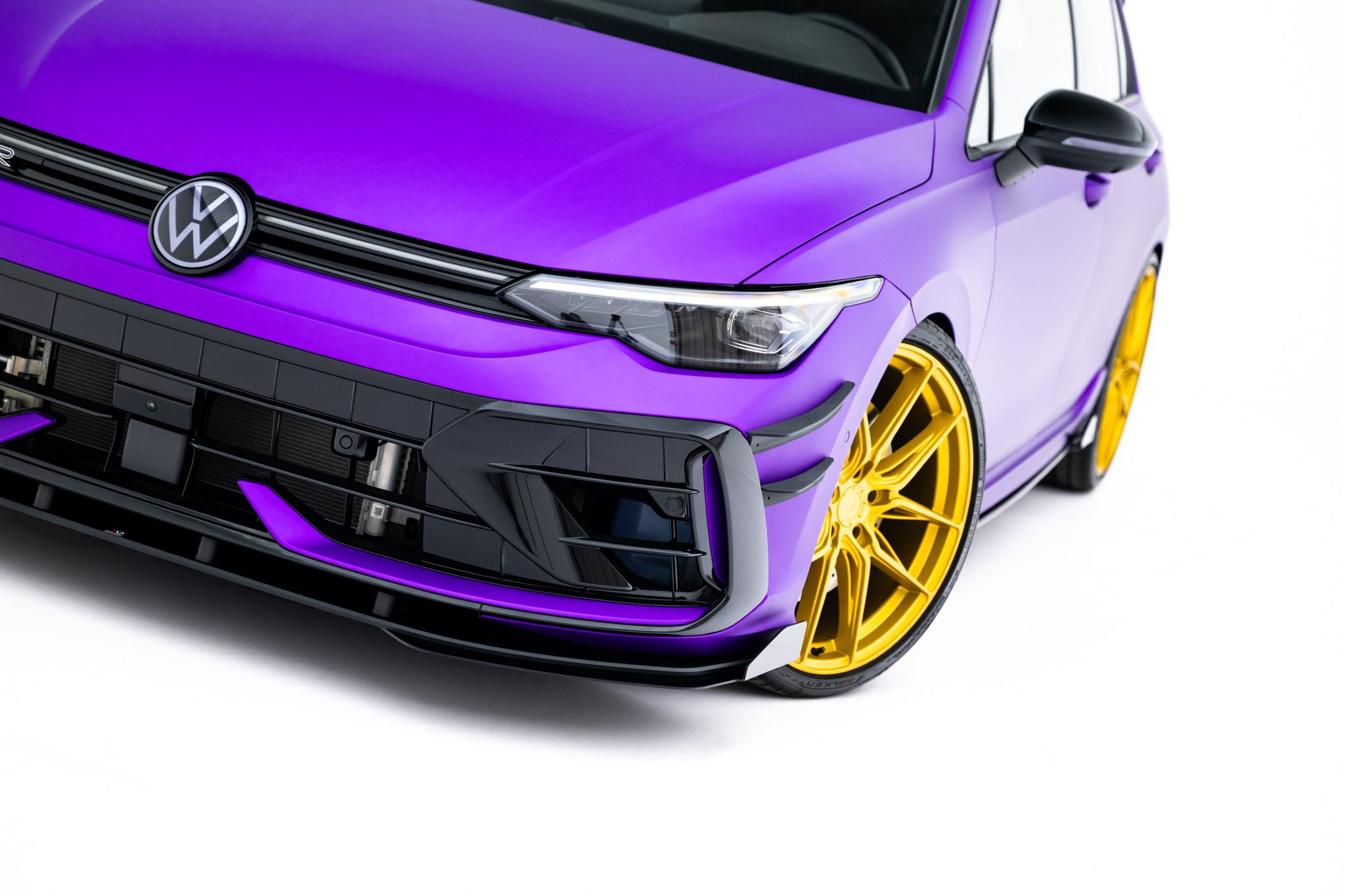Street Pro Frontlippe + Flaps für VW Golf R Mk8 Facelift
