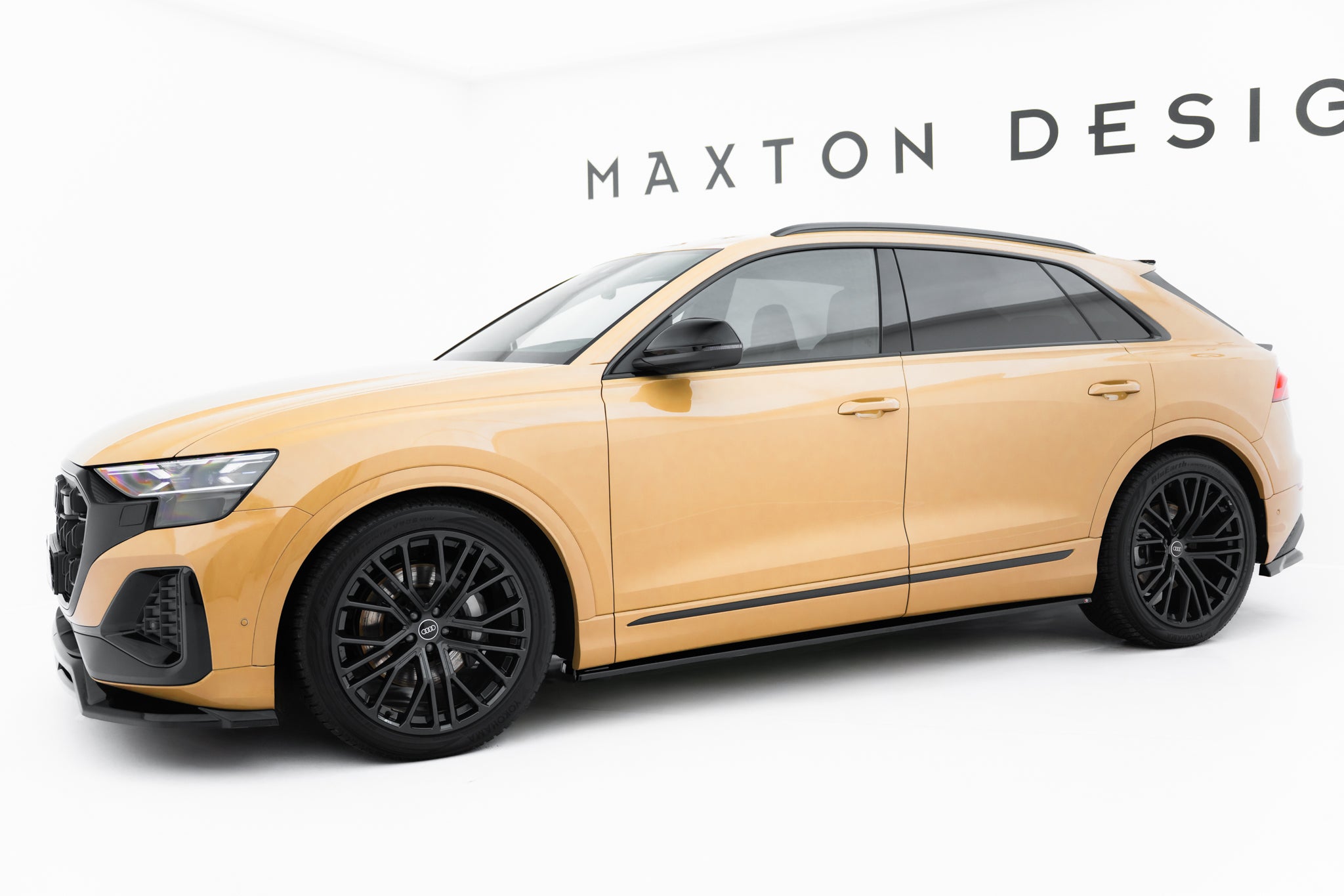 Seitenschweller V1 Ansatz für für Audi Q8 S-line / SQ8 Mk1 Facelift