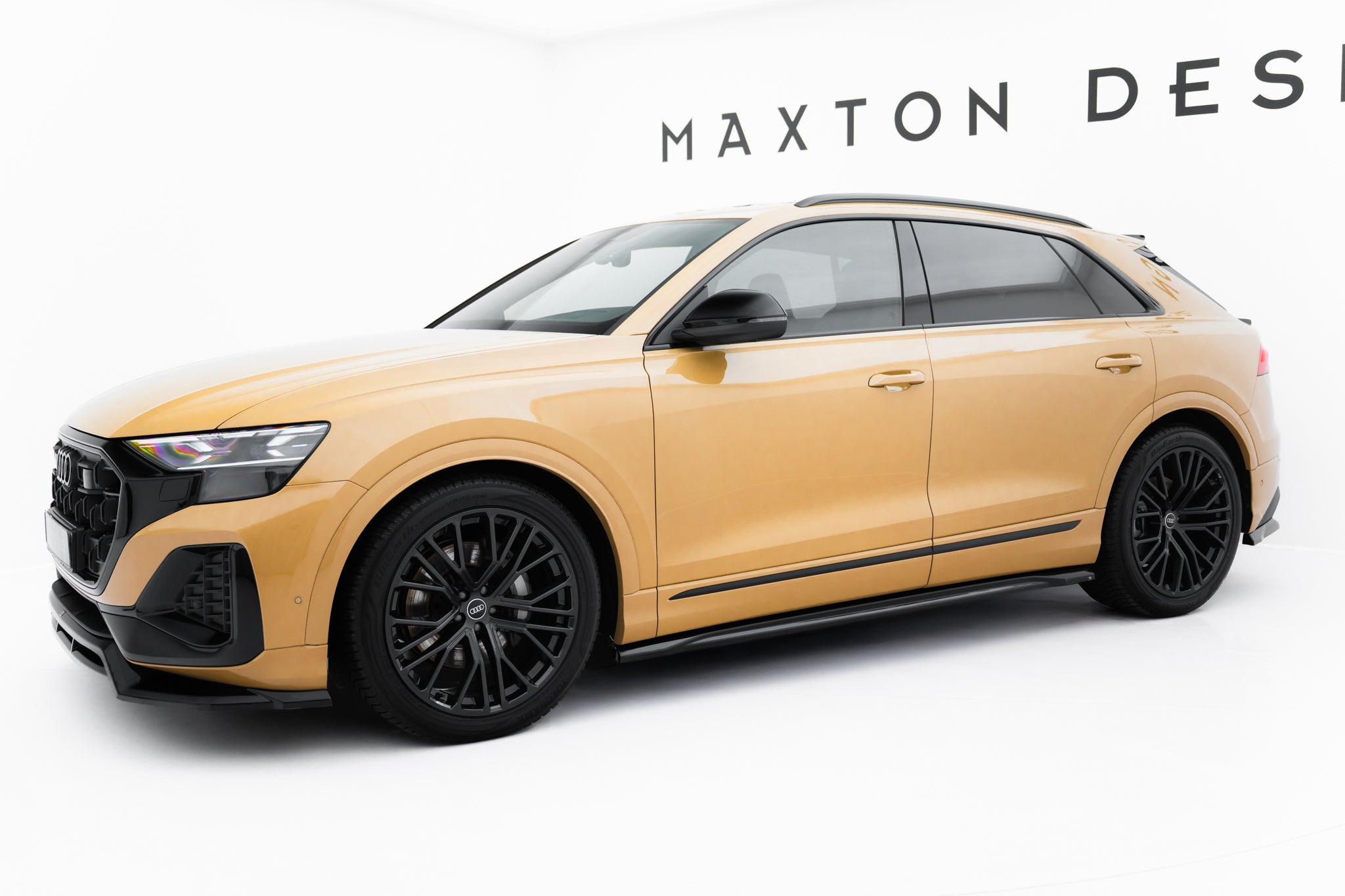 Seitenschweller V2 Ansatz für Audi Q8 Mk1 Facelift