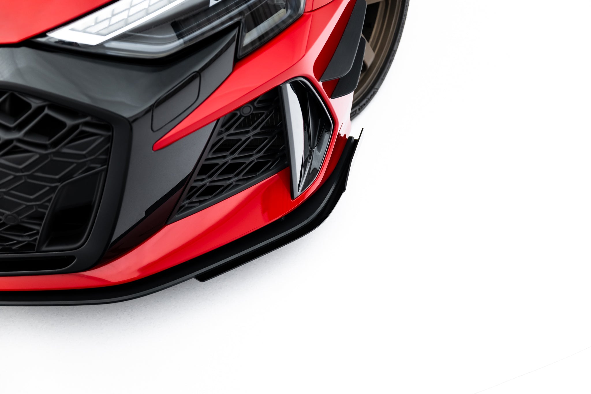 Front Stoßstange Flaps für Flaps Audi RS3 Limousine 8Y Facelift