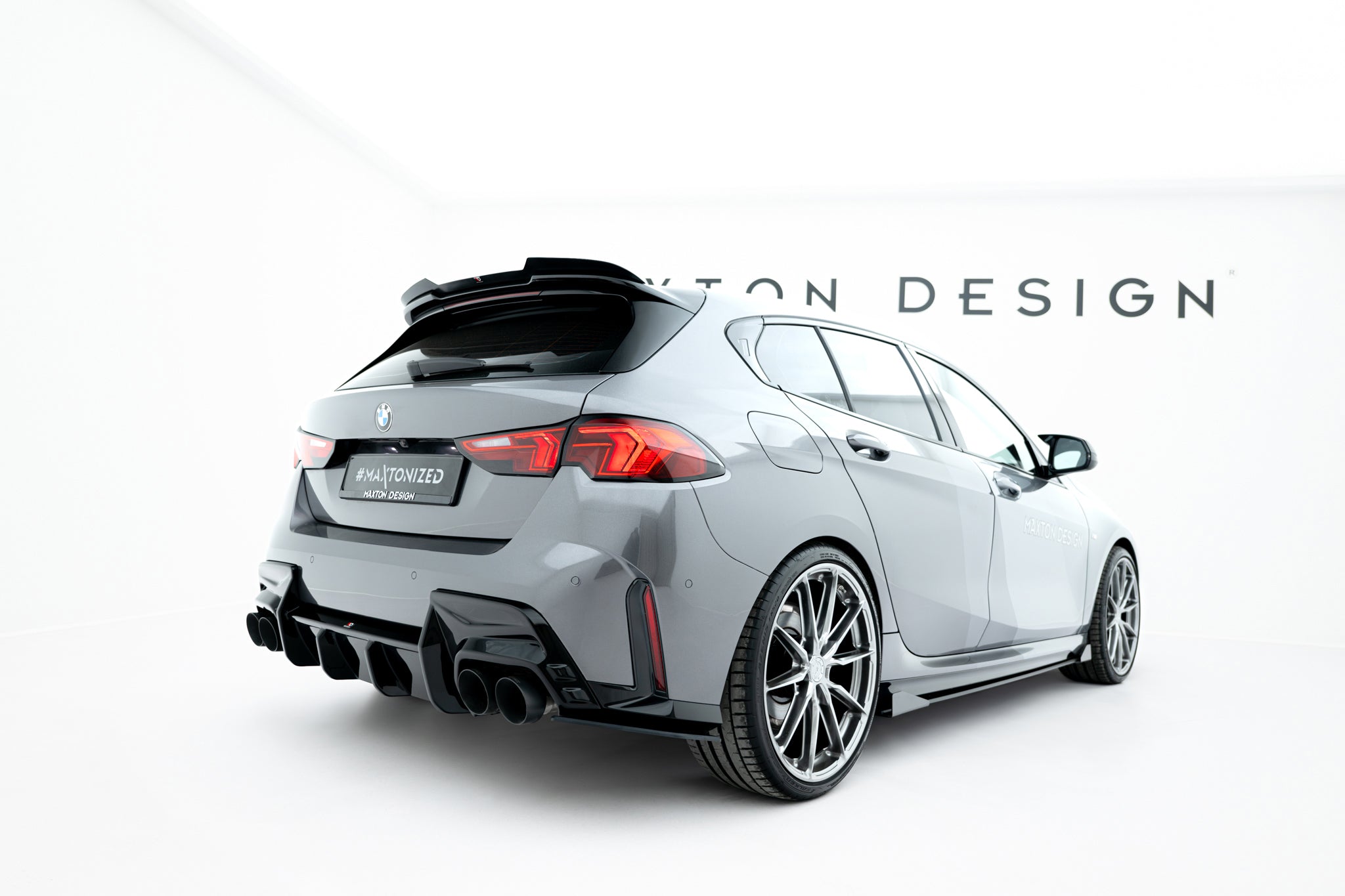 Street Pro Flaps Heckansatz V2 Diffusor für BMW 1er M - Paket F70