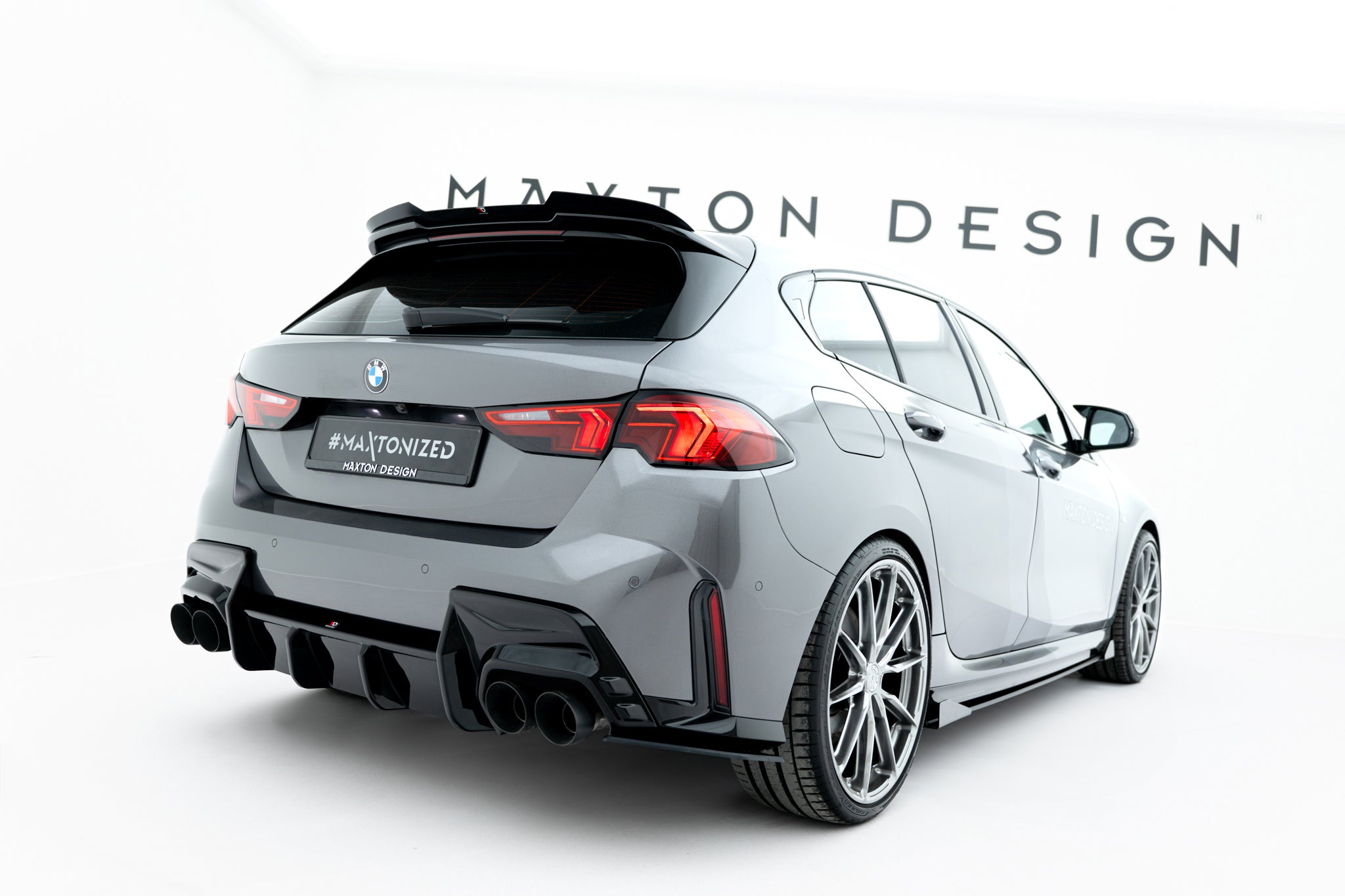 Street Pro Flaps Heckansatz V2 Diffusor für BMW 1er M - Paket F70