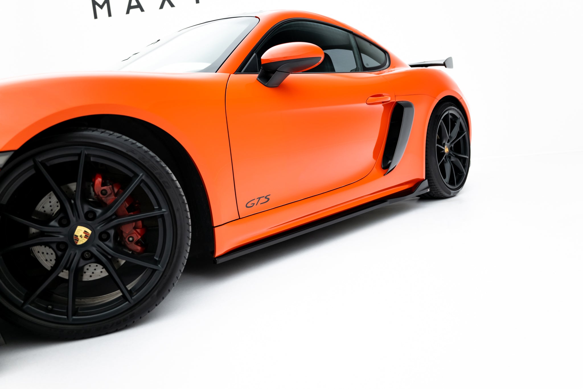 Seitenschweller V2 Ansatz für Porsche 718 Cayman GTS 982c