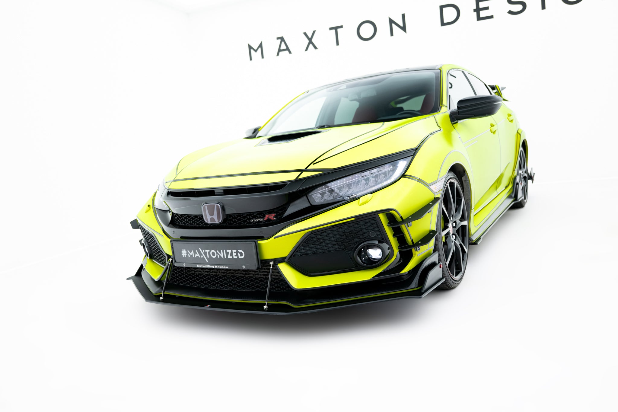 Street Pro Frontlippe für Honda Civic Type R Mk10