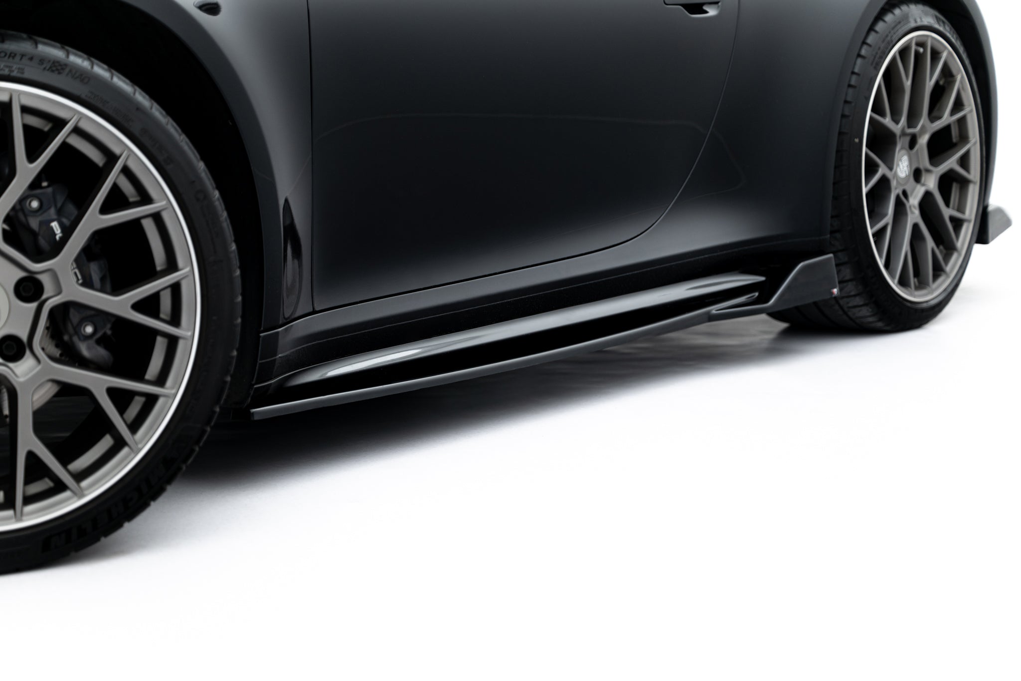 Seitenschweller V2 Ansatz für Porsche 911 Carrera Sport Design 992