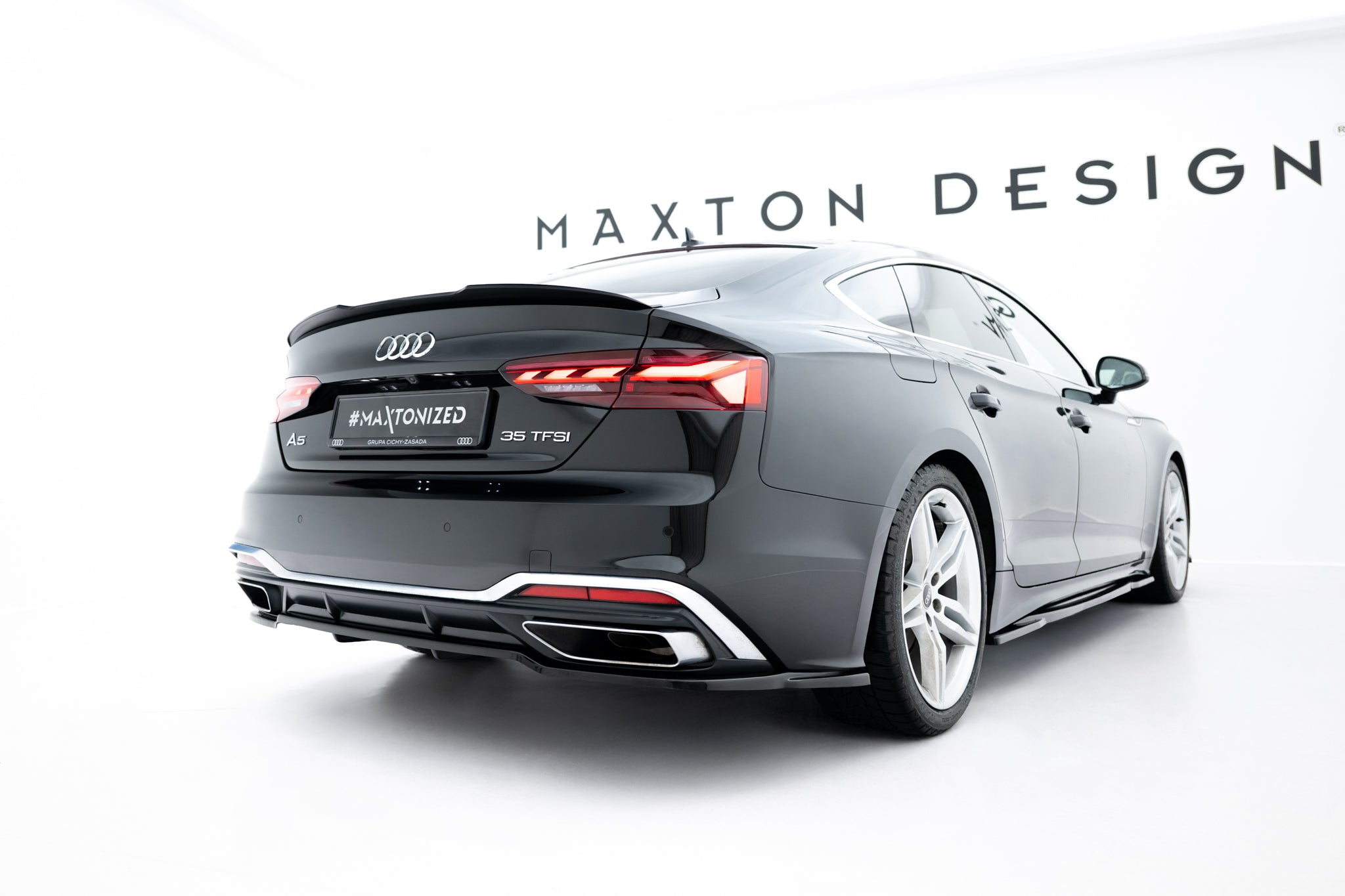 Spoiler CAP V.1 für Audi A5 F5 Sportback