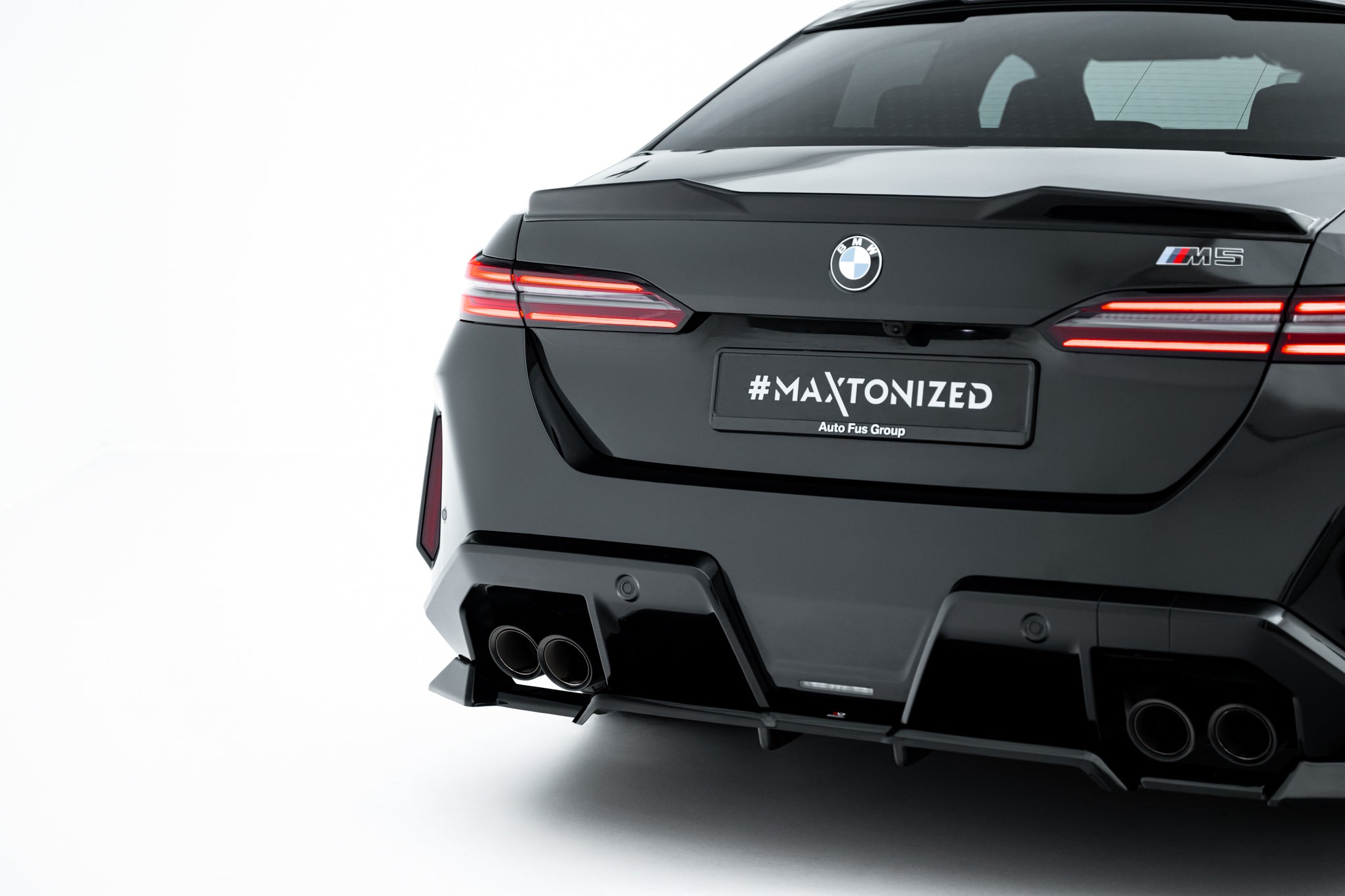 Mittlerer Cup Diffusor DTM Look Heck Ansatz für BMW M5 Limousine / Touring G90
