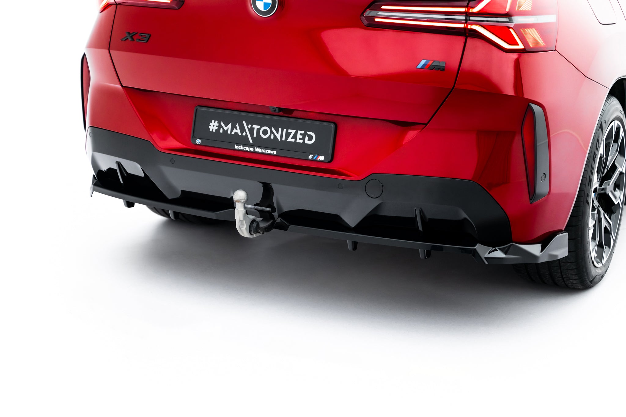 Mittlerer Cup Diffusor DTM Look Heck Ansatz für BMW X3 M-Paket G45
