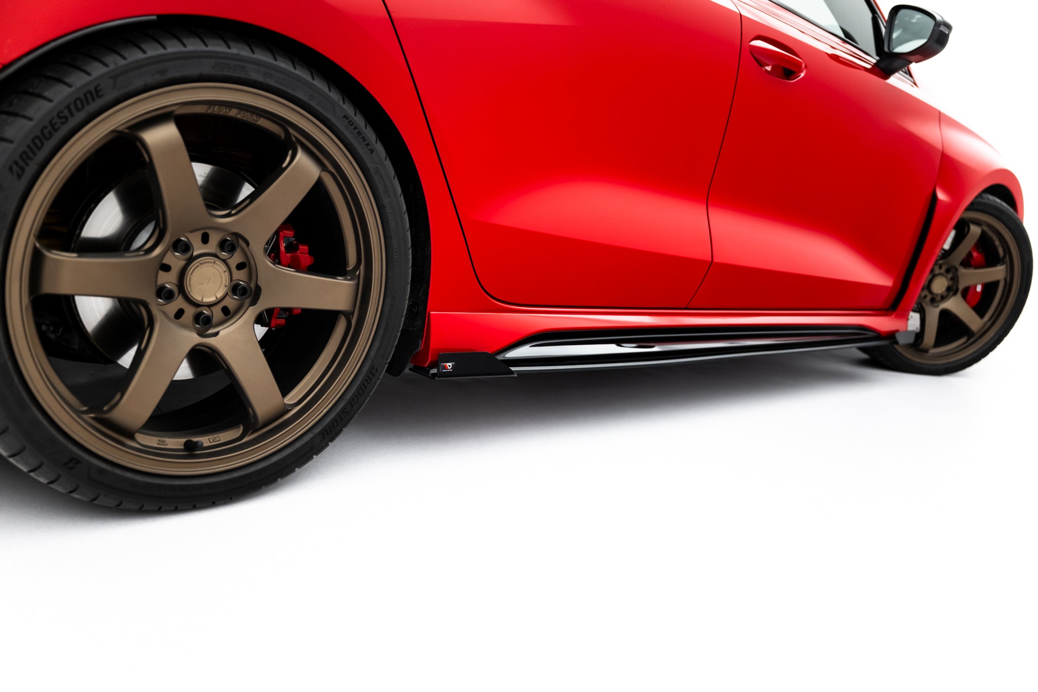 Seitenschweller Flaps für Audi RS3 Limousine 8Y Facelift