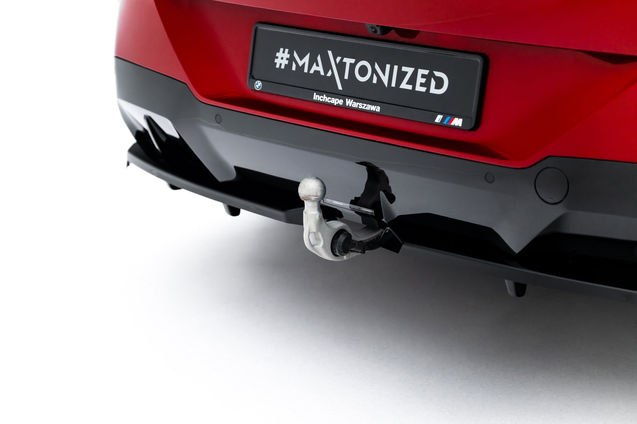 Mittlerer Cup Diffusor DTM Look Heck Ansatz für BMW X3 M-Paket G45