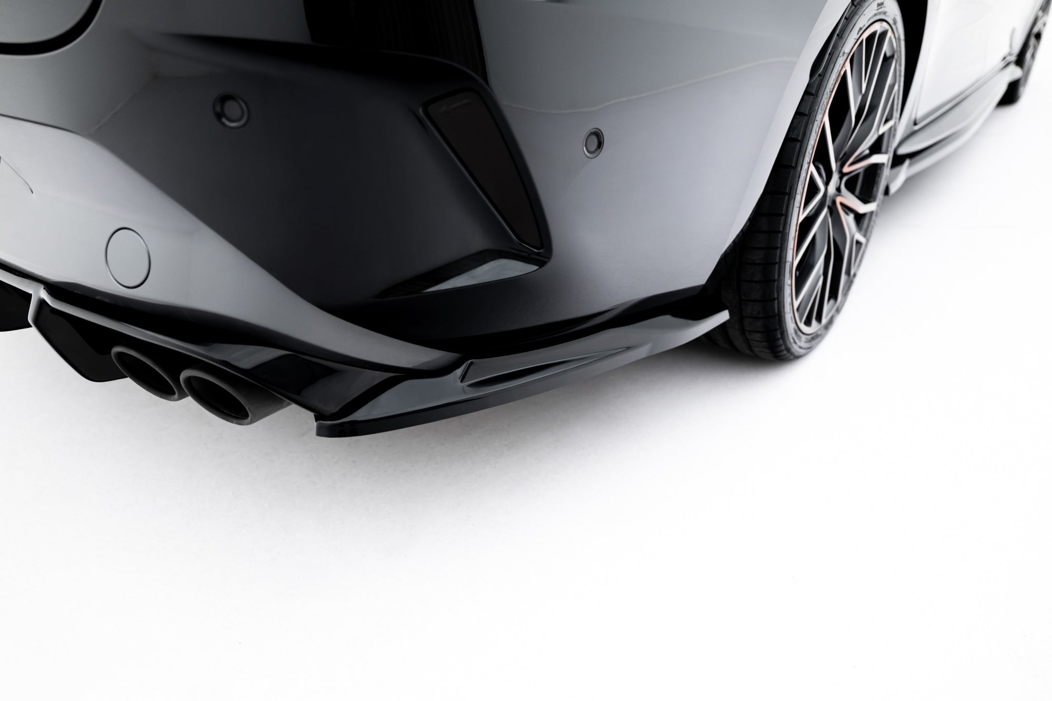 Heck Ansatz Flaps Diffusor V5 für Cupra Leon ST Mk1 Facelift