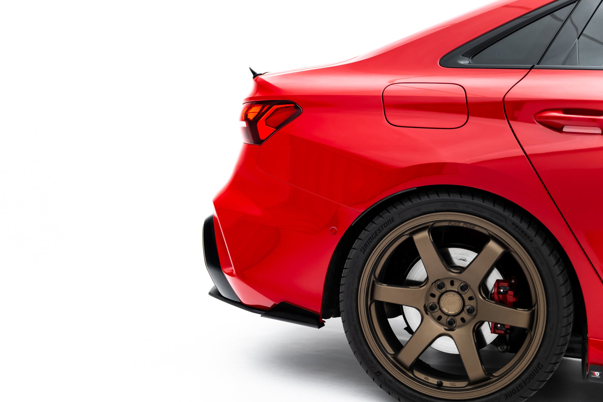 Street Pro Heckschürze + Flaps für Audi RS3 Limousine 8Y Facelift