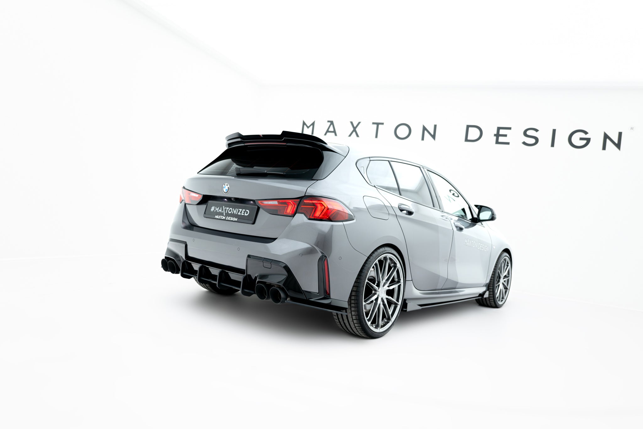 Street Pro Flaps Heckansatz V1 Diffusor für BMW M135i F70