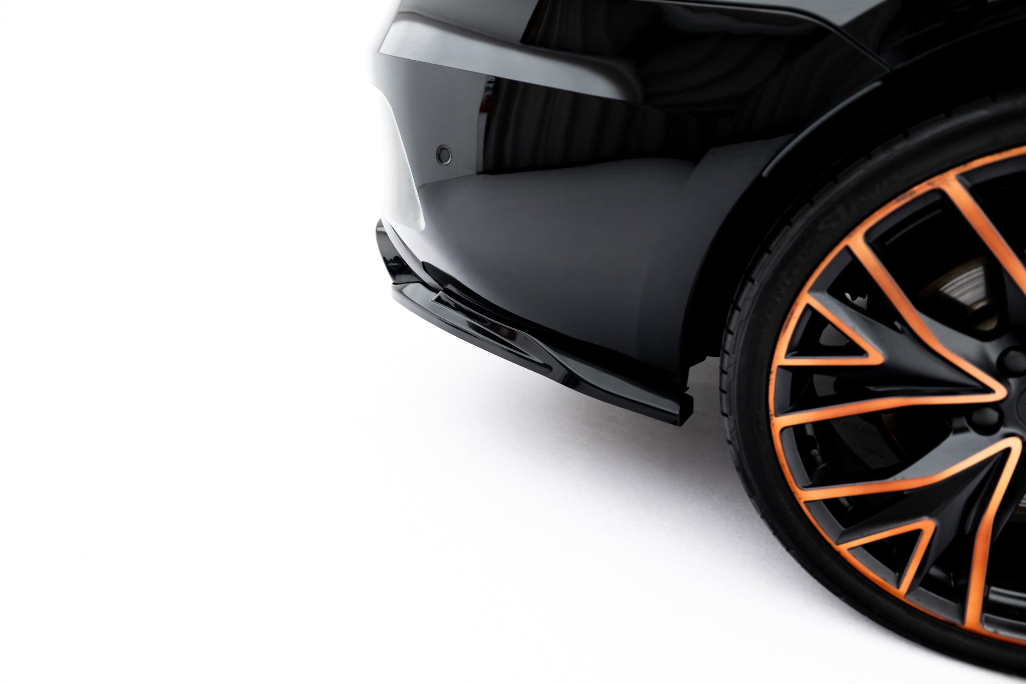 Heck Ansatz Flaps Diffusor V5 für Cupra Leon ST Mk1 Facelift