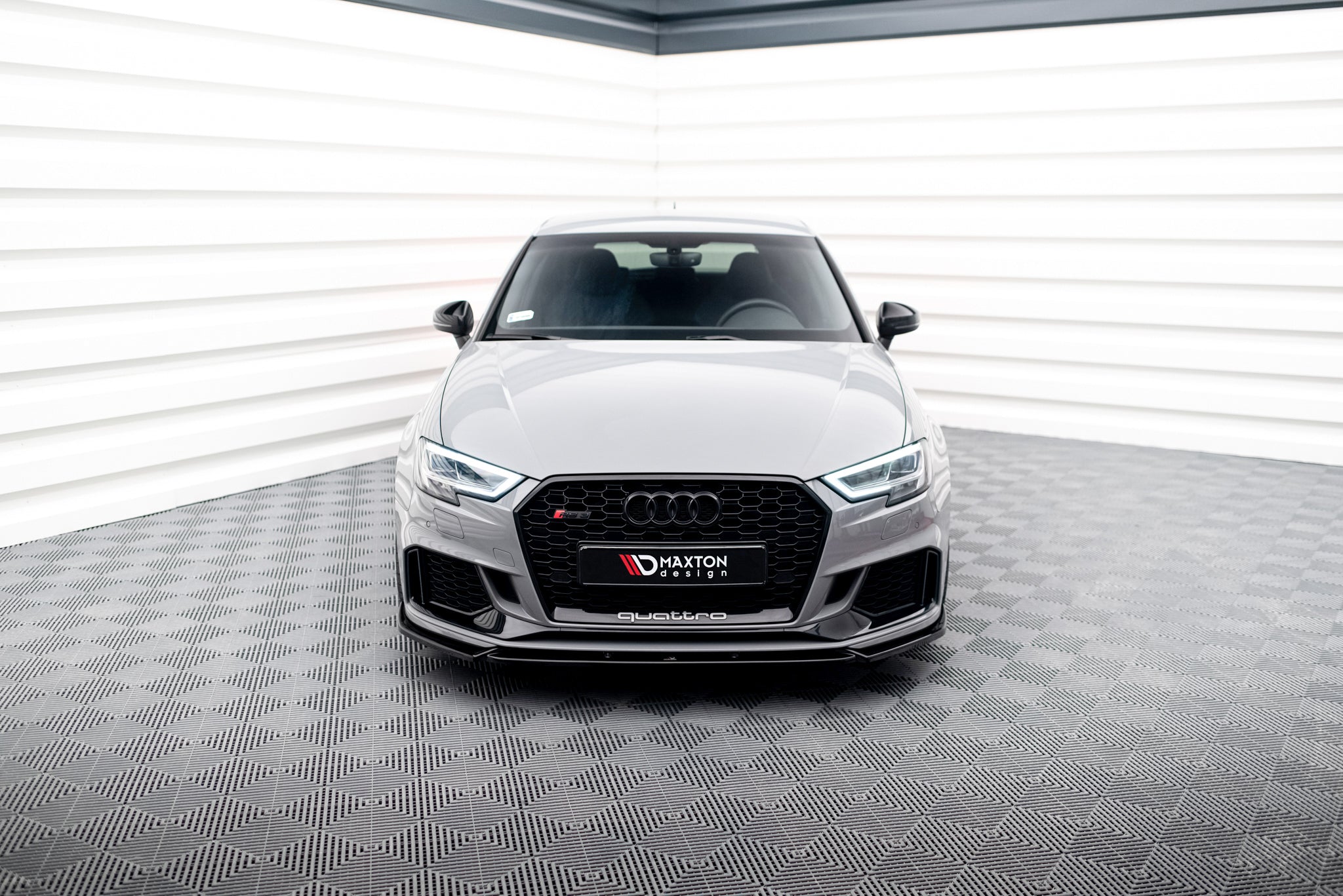 Frontlippe V4 für Audi RS3 8V FL Sportback