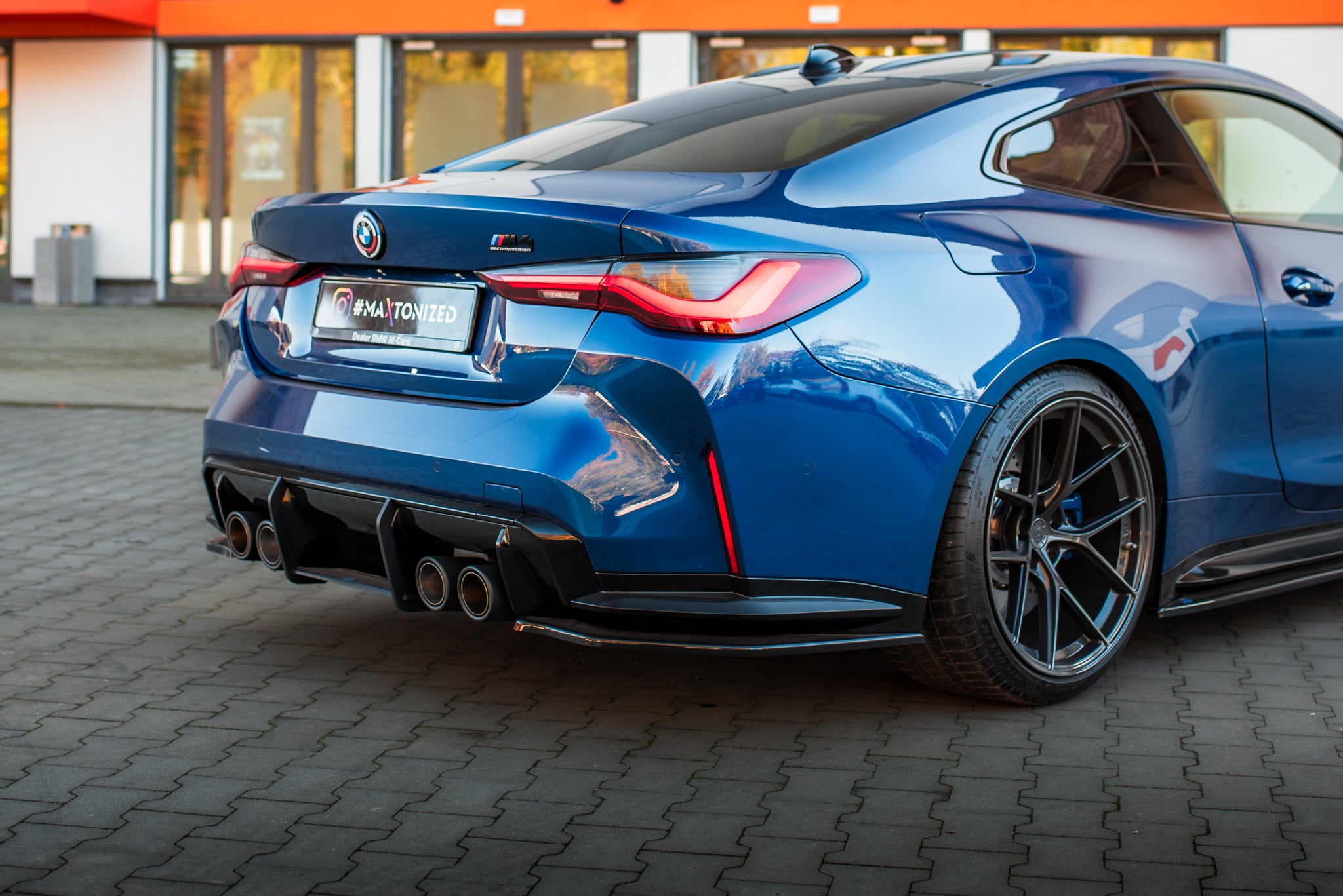 Flaps Heckansatz V2 Diffusor für BMW M4 G82 / G82 Facelift