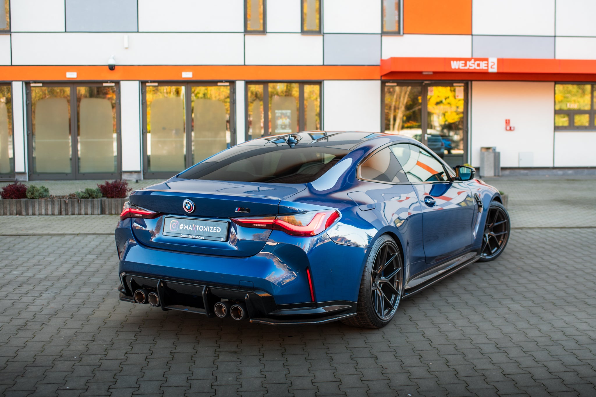 Flaps Heckansatz V2 Diffusor für BMW M4 G82 / G82 Facelift
