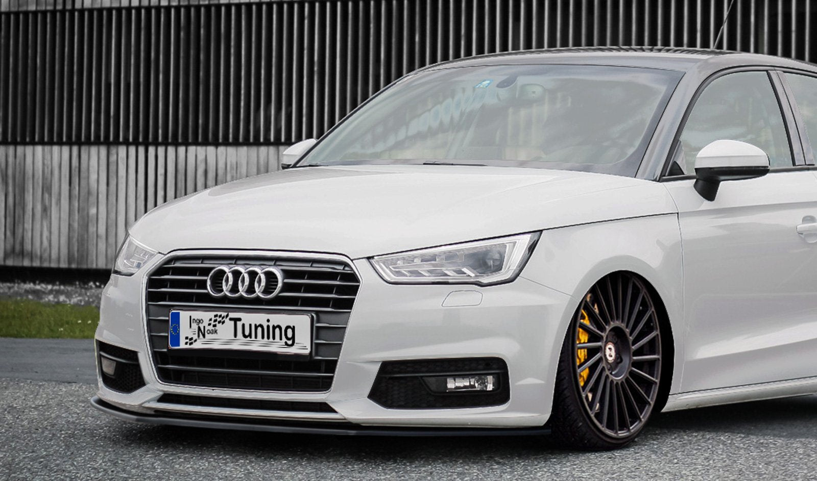 Cup Frontspoilerlippe passend für Audi A1 8X ab Bj. 2014
