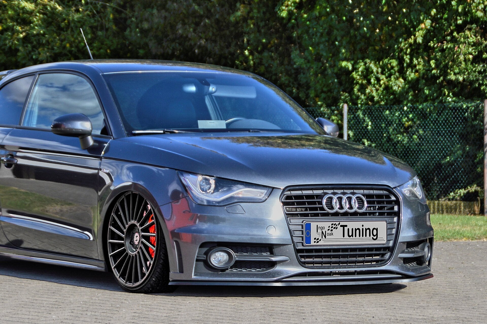 Cup Frontspoilerlippe passend für Audi A1 8X S-Line Bj. 2010-2014