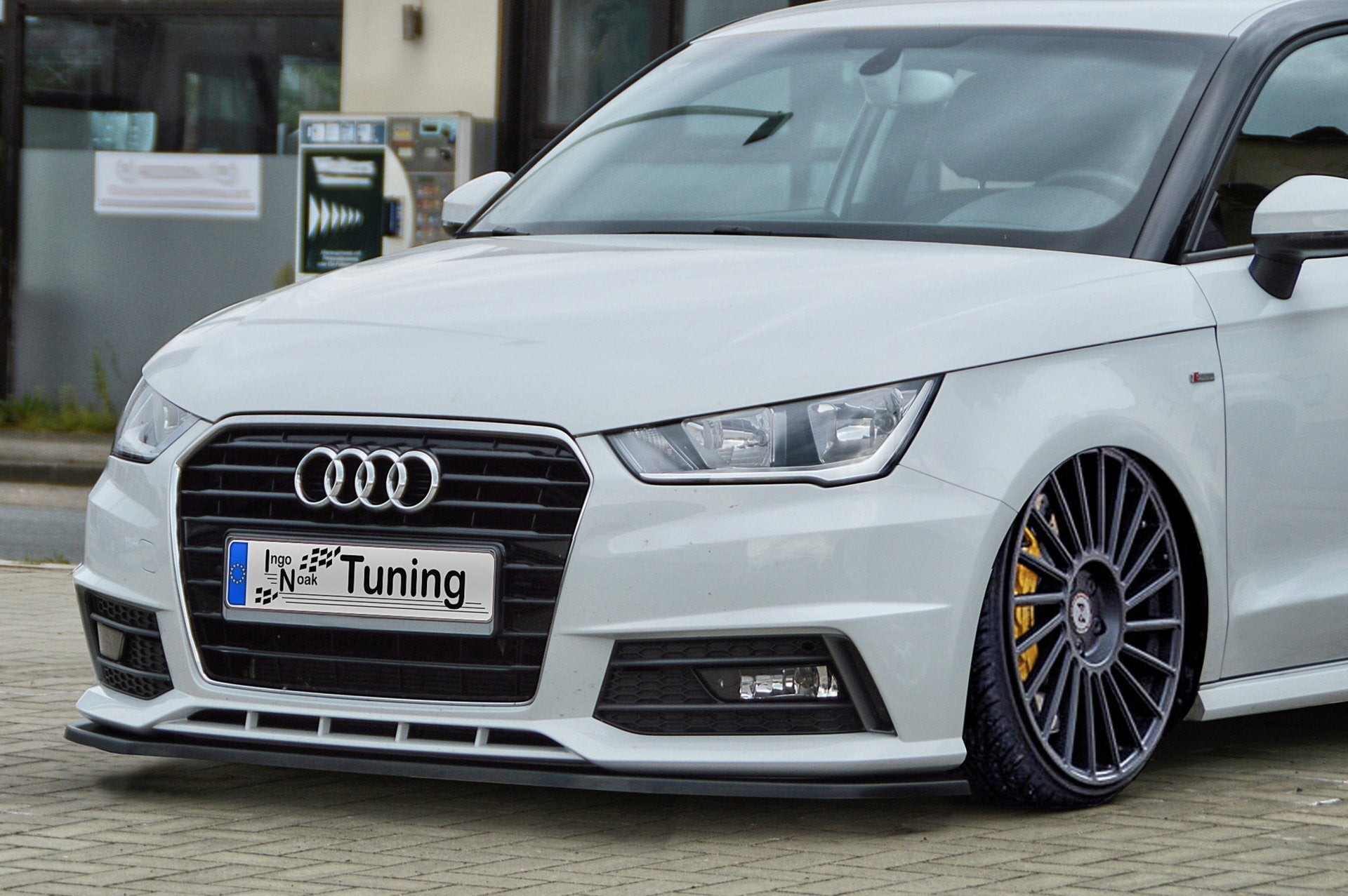 Cup Frontspoilerlippe passend für Audi A1 8X S-Line ab Bj. 2014