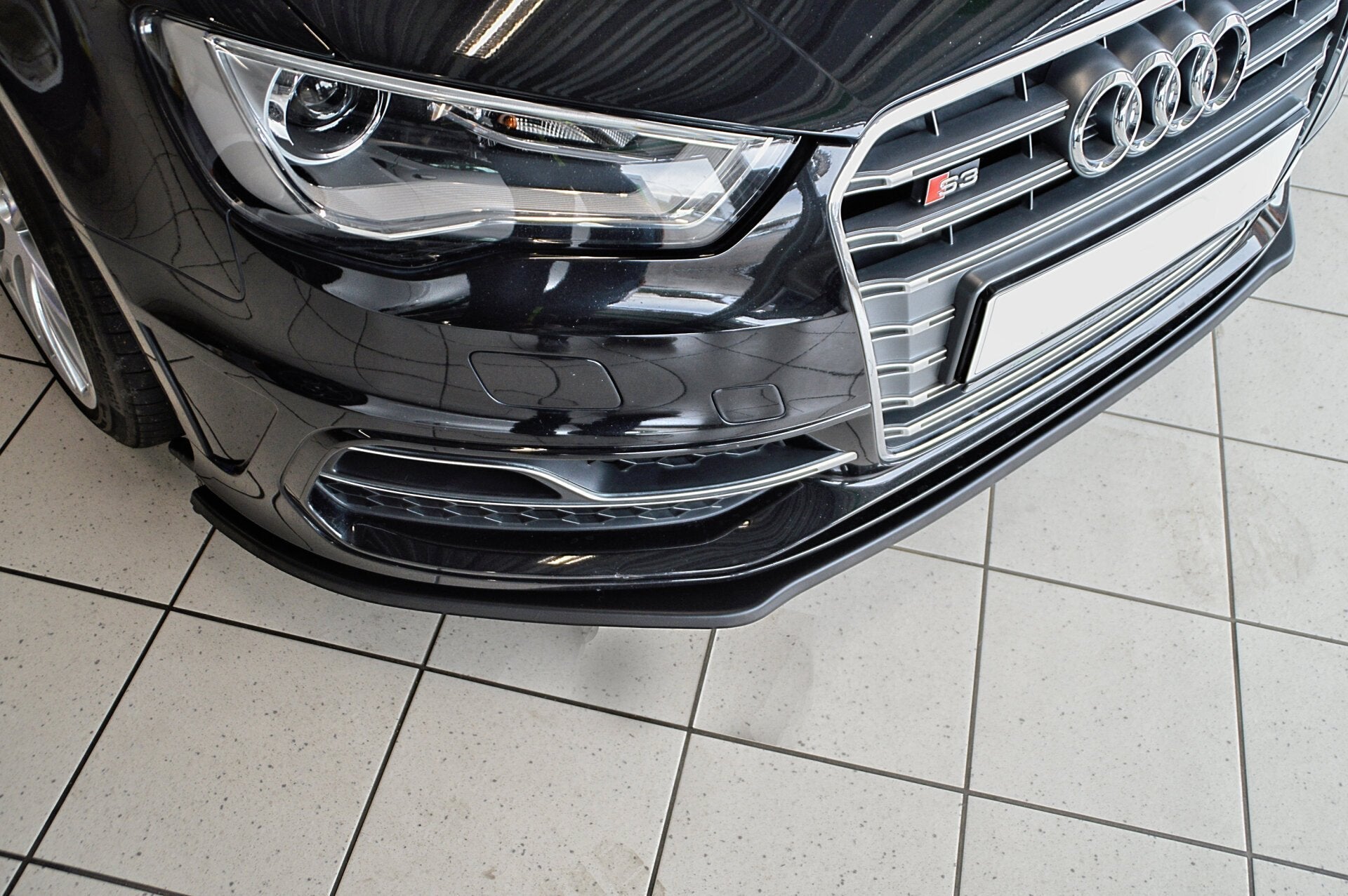 Cup Frontspoilerlippe passend für Audi A3 8V S-Line