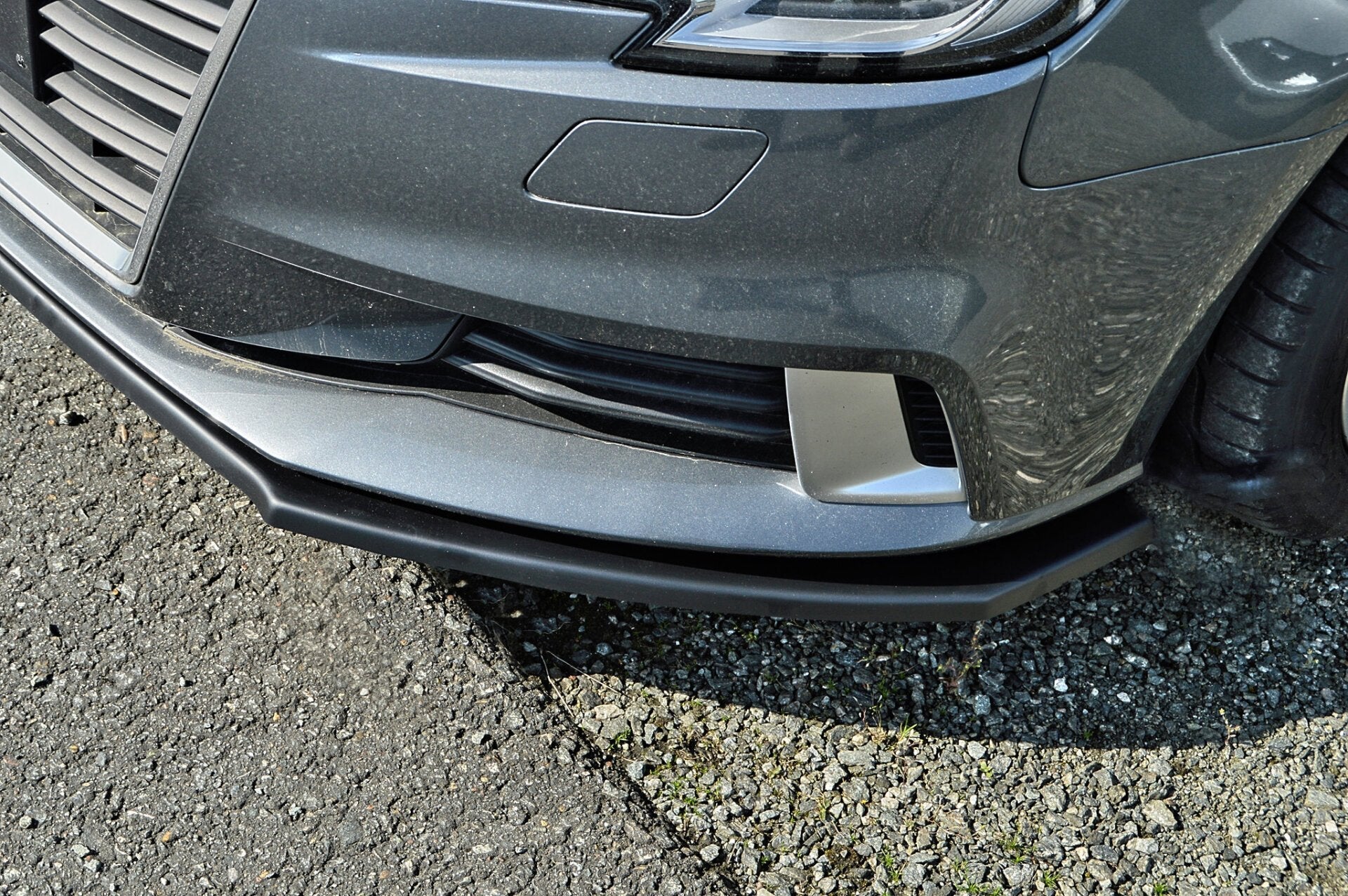 Cup Spoilerschwert Frontspoilerlippe Cuplippe passend für Audi A3 8V Facelift ABE