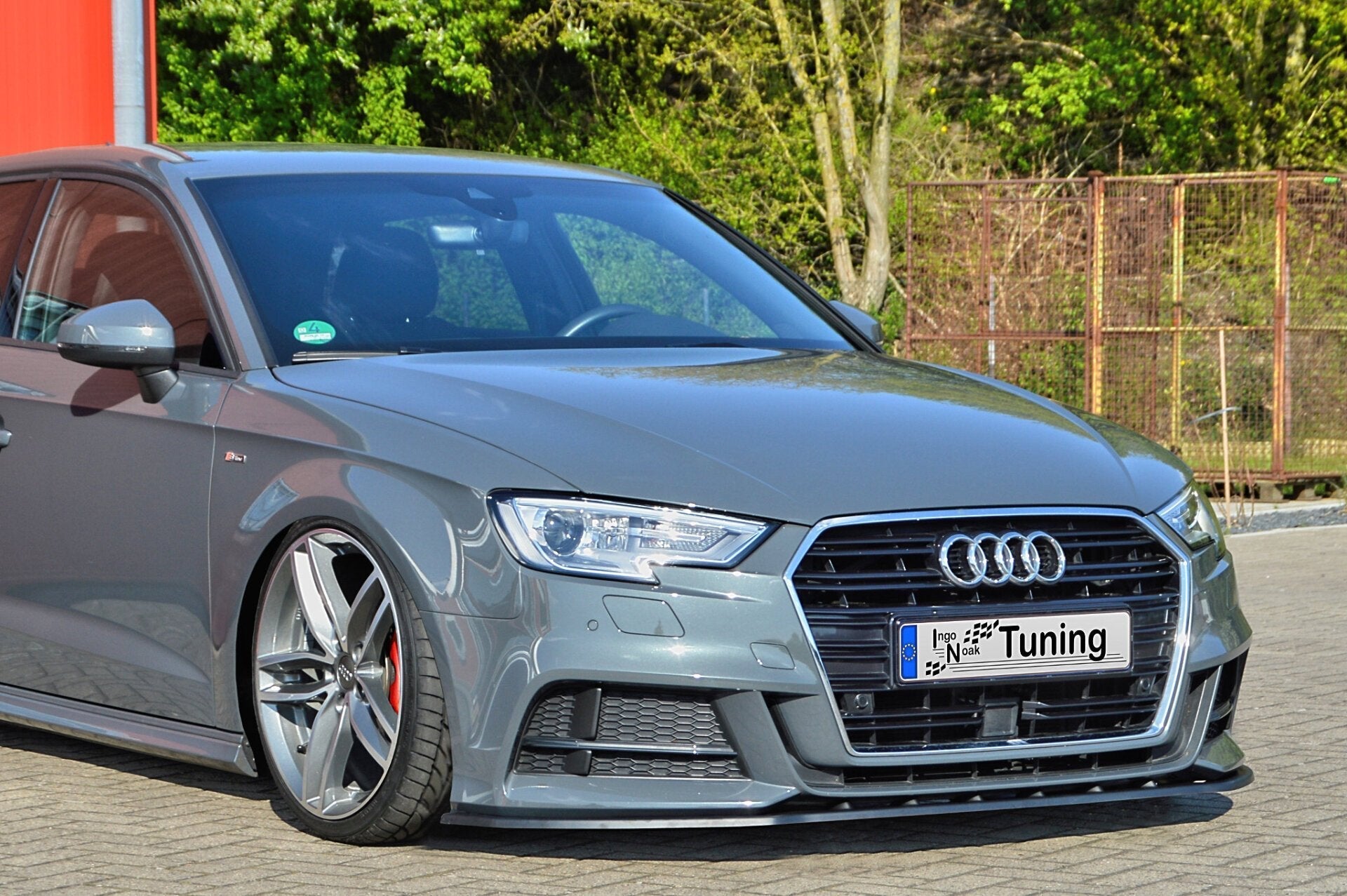 Cup Frontspoilerlippe passend für Audi A3 S3 8V S-Line