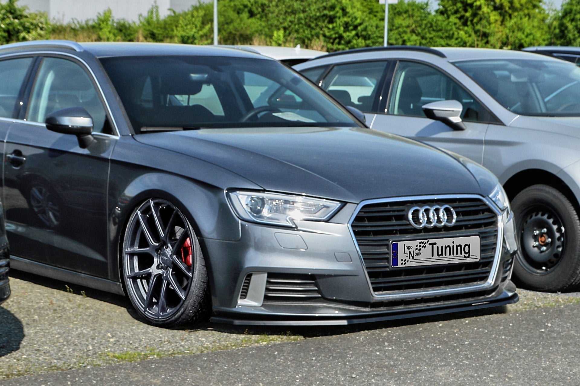 Cup Spoilerschwert Frontspoilerlippe Cuplippe passend für Audi A3 8V Facelift ABE