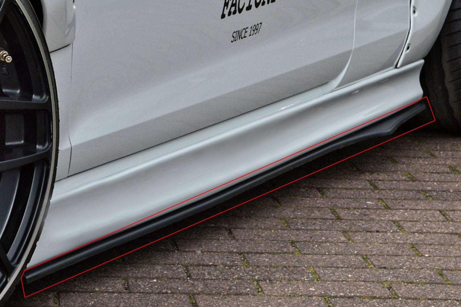 Seitenschweller im Cup 2 Look passend für Audi A3 S3 8VA 3.Türer