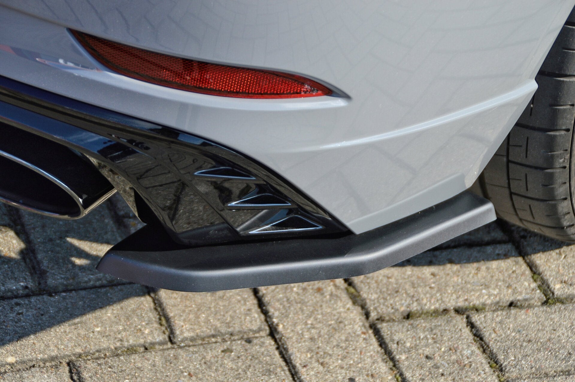 Heckansatz Seitenteile passend für Audi RS3 8V Facelift Sportback