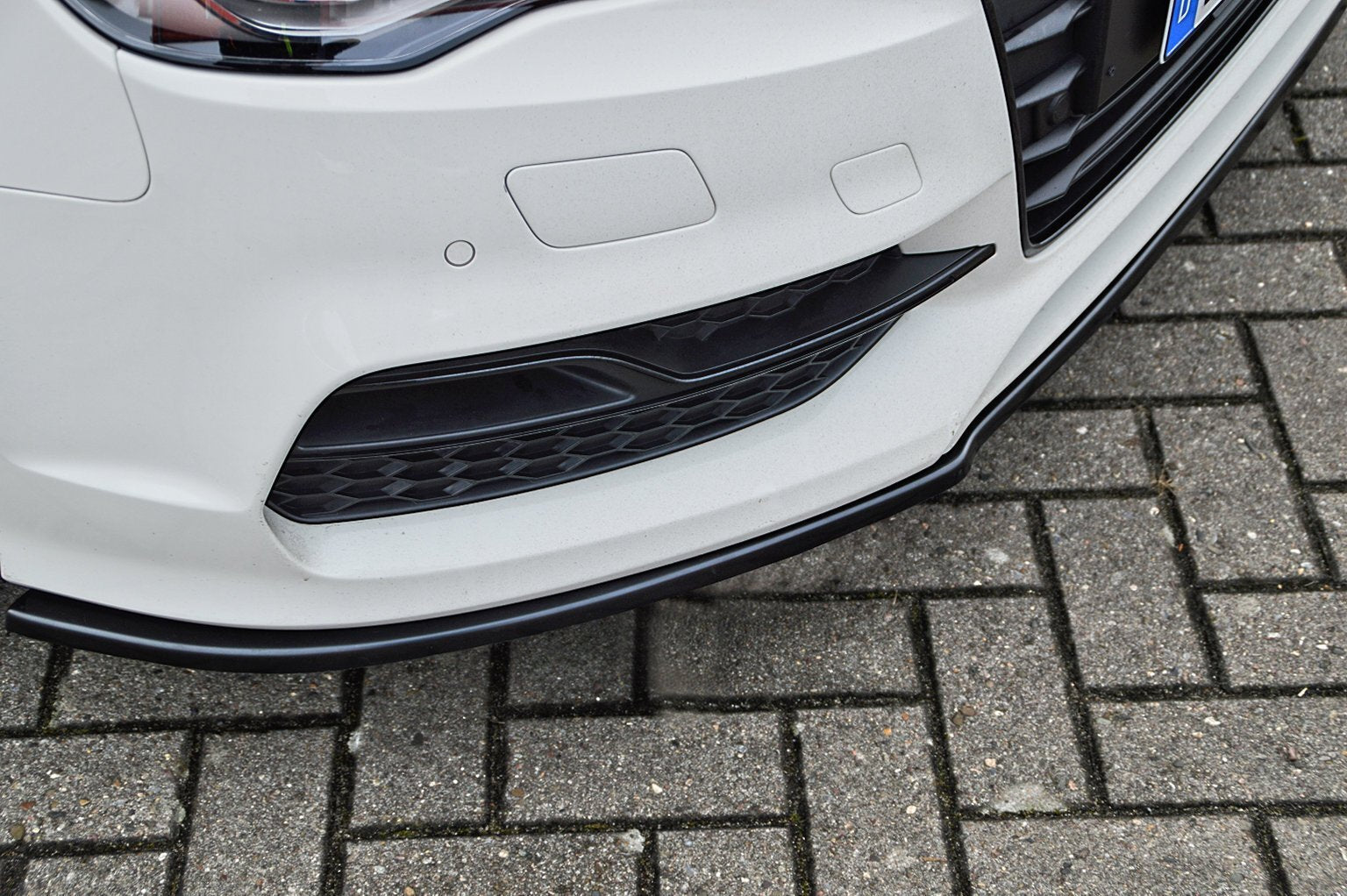 Cup Frontspoilerlippe passend für Audi A3 8V S-Line + S3