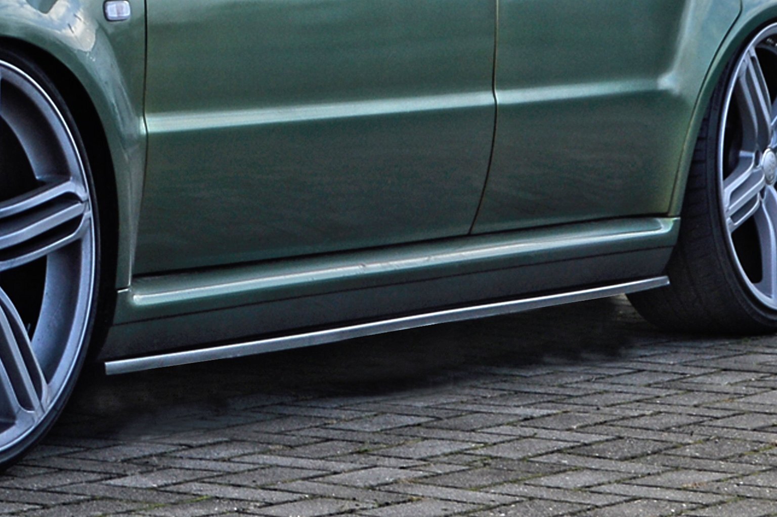 Seitenschweller im Cup Look passend für Audi RS4 B5