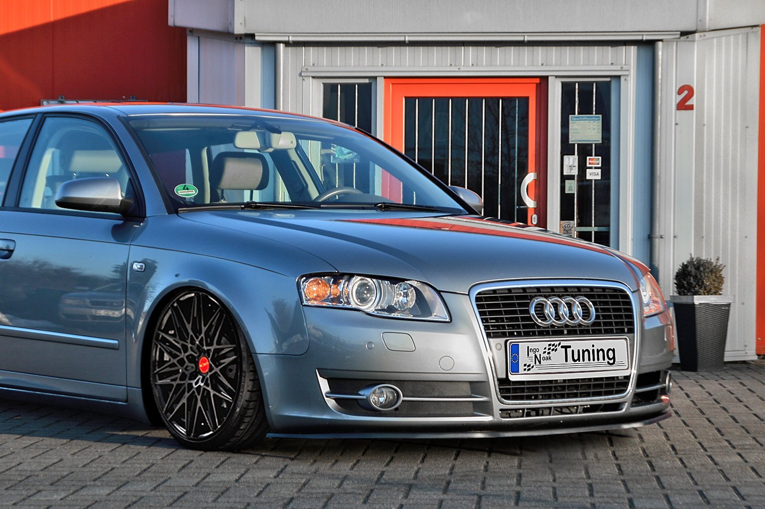 Cup Frontspoilerlippe passend für Audi A4 B7
