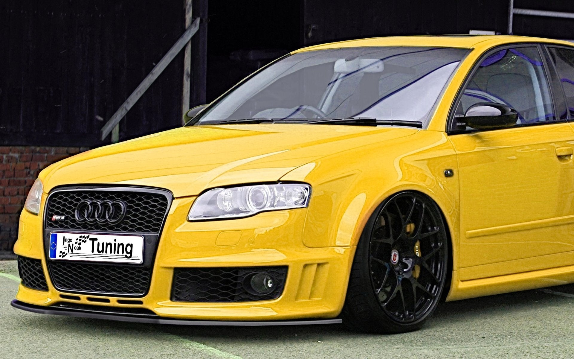 Cup Frontspoilerlippe passend für Audi RS4 B7