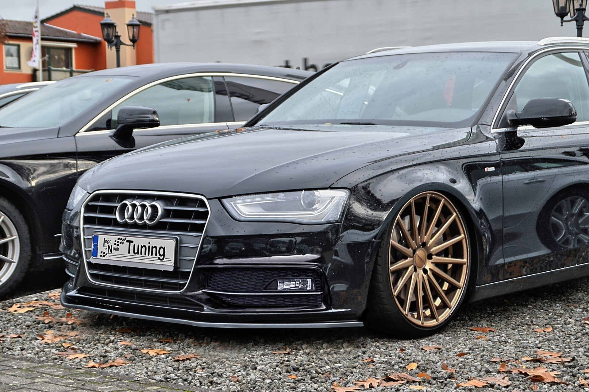 Cup Frontspoilerlippe passend für Audi A4 B8 Facelift S-Line