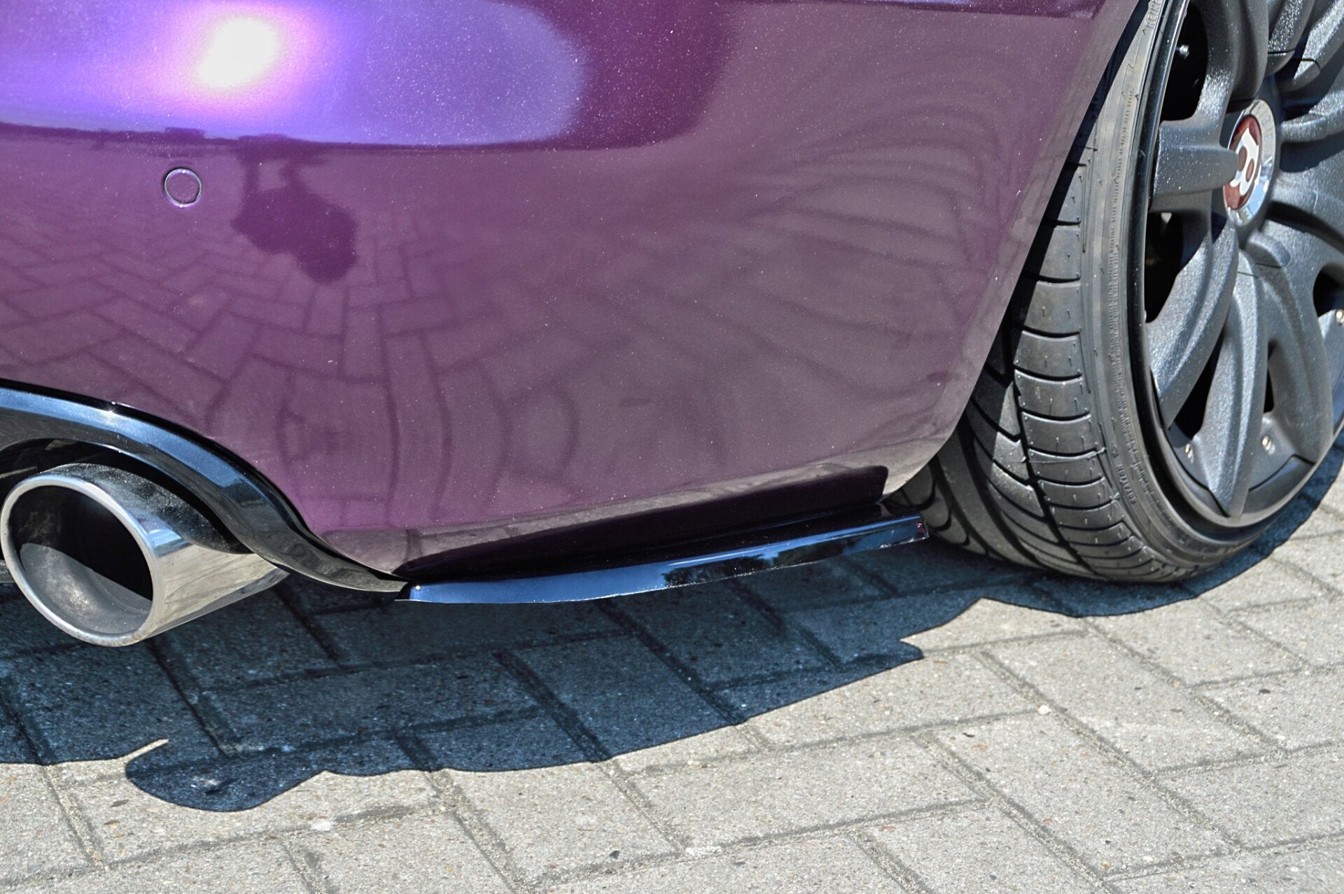Heckansatz Seitenteile passend für Audi A4 B8 Avant