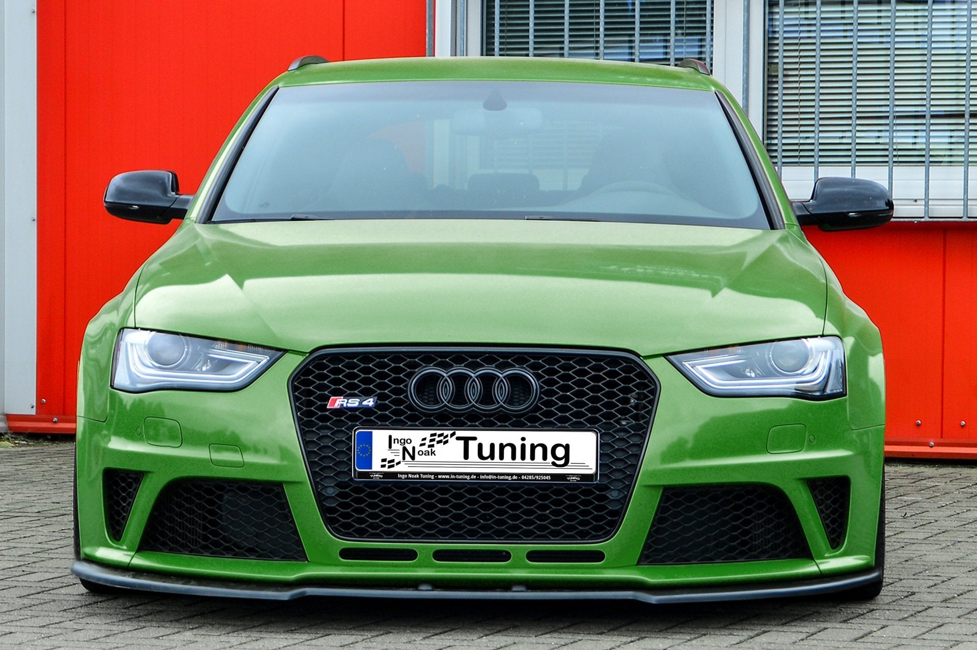 Cup Frontspoilerlippe passend für Audi RS4 B8