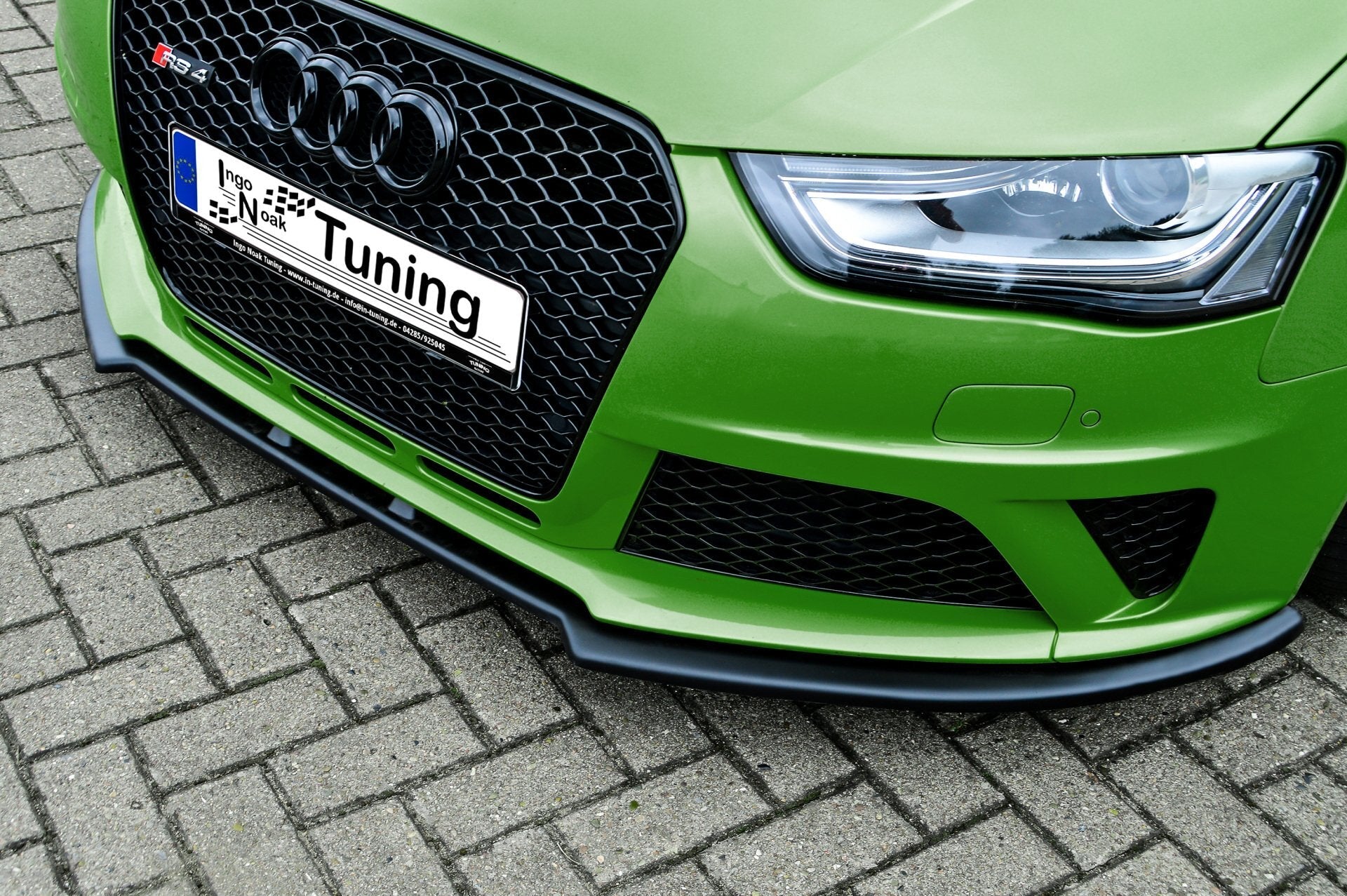 Cup Frontspoilerlippe passend für Audi RS4 B8