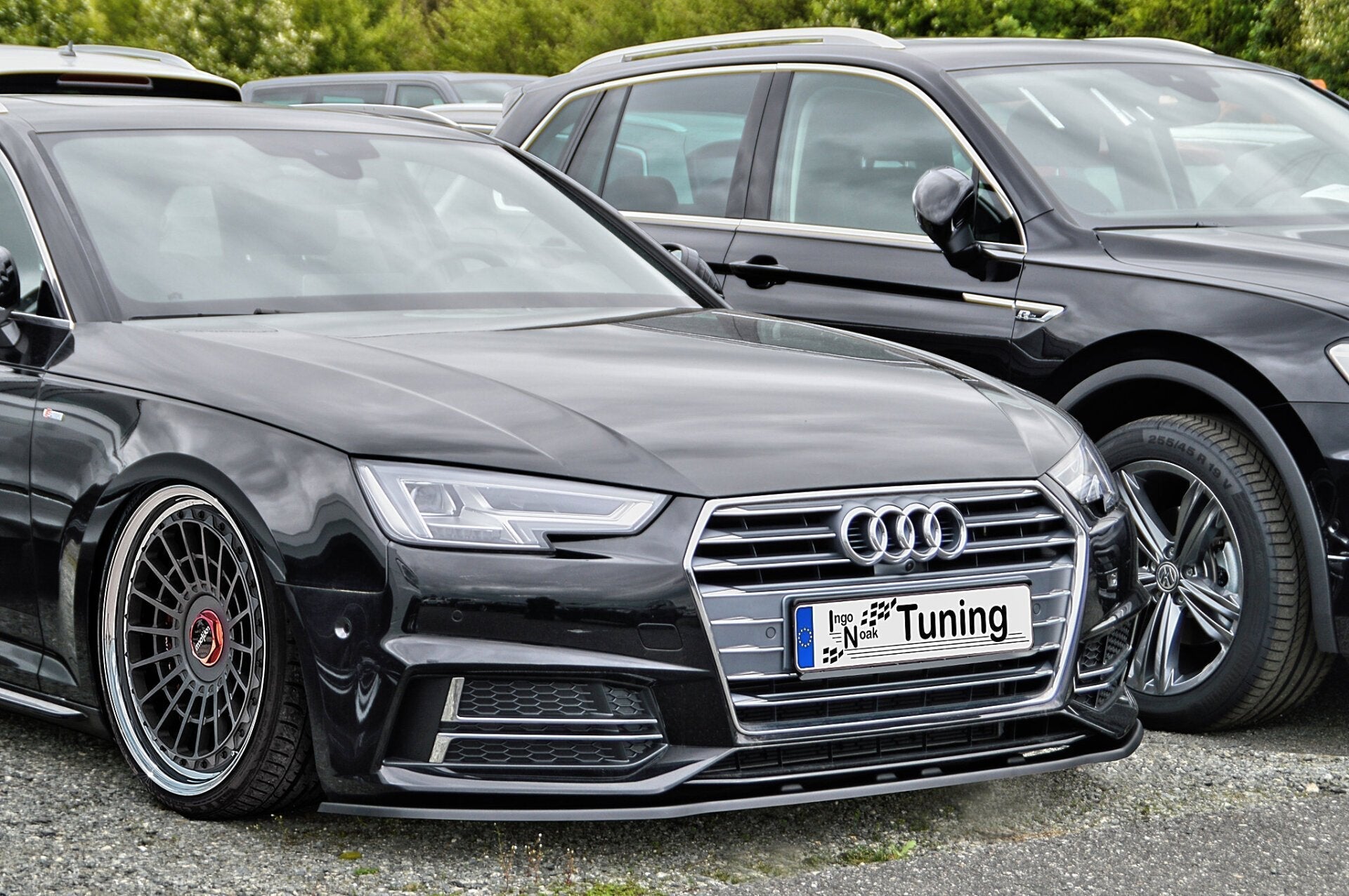 Cup Frontspoilerlippe passend für Audi A4 S-Line + S4 B9
