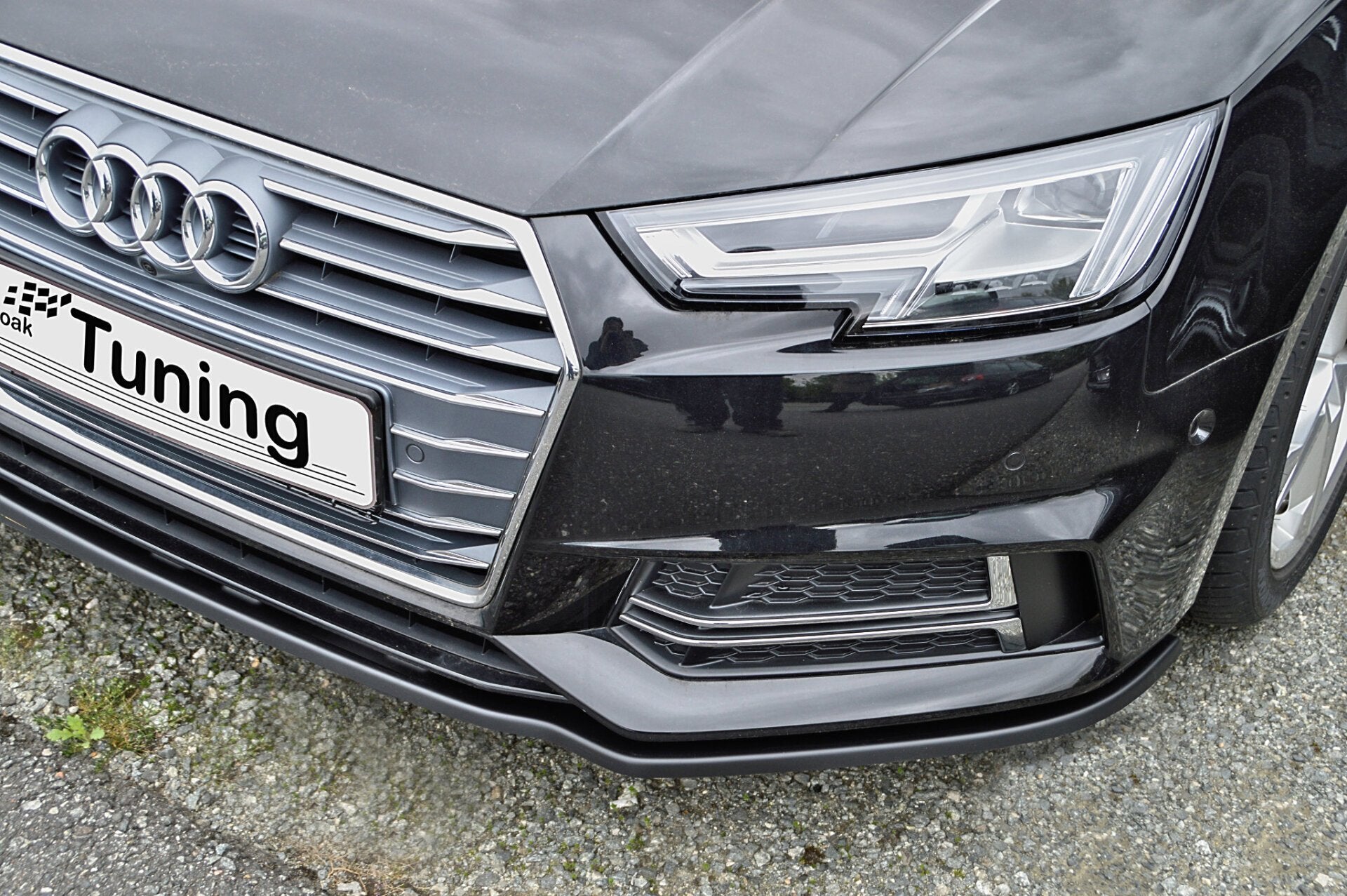 Cup Frontspoilerlippe passend für Audi A4 S-Line + S4 B9