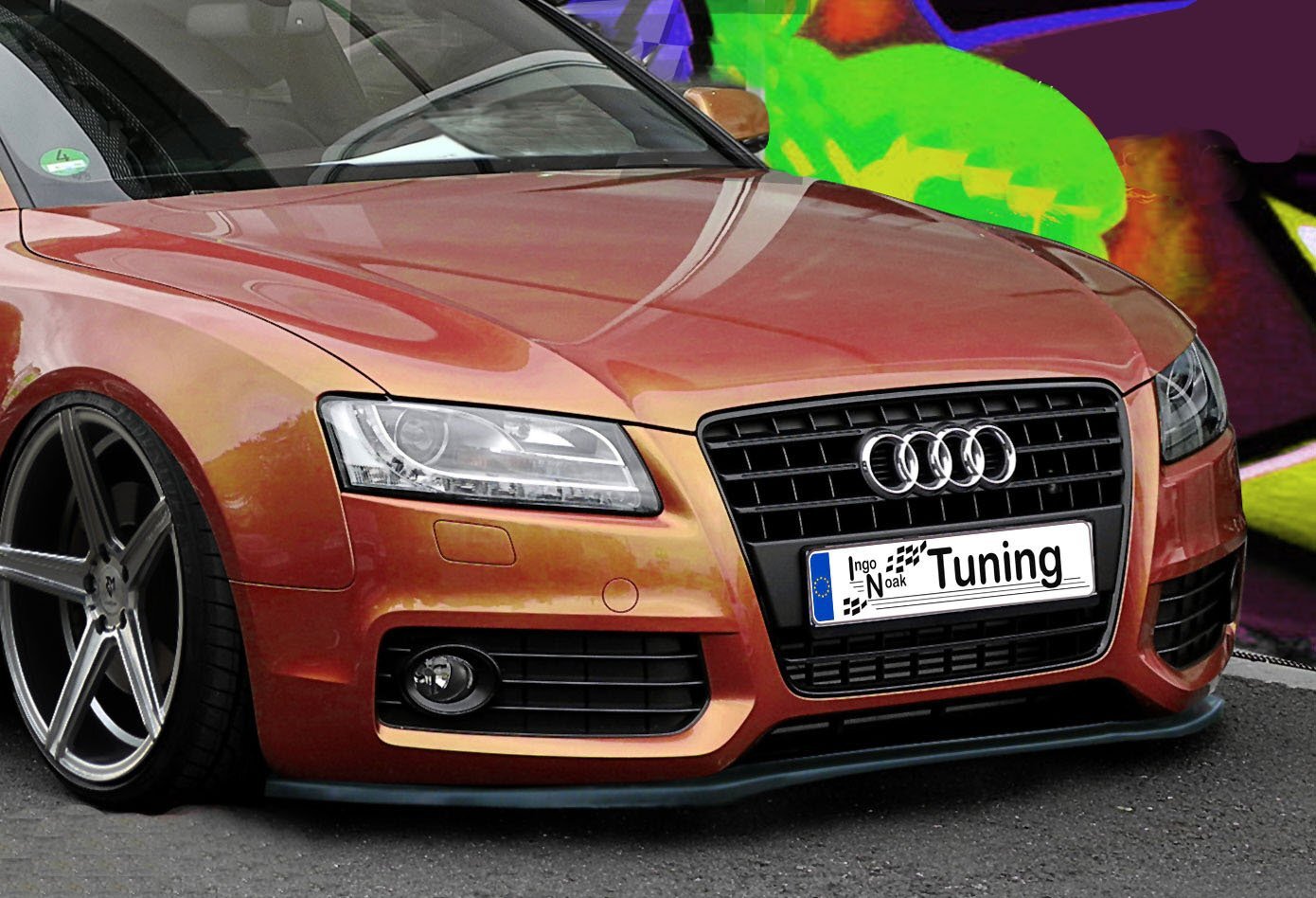 Cup Frontspoilerlippe passend für Audi A5 B8